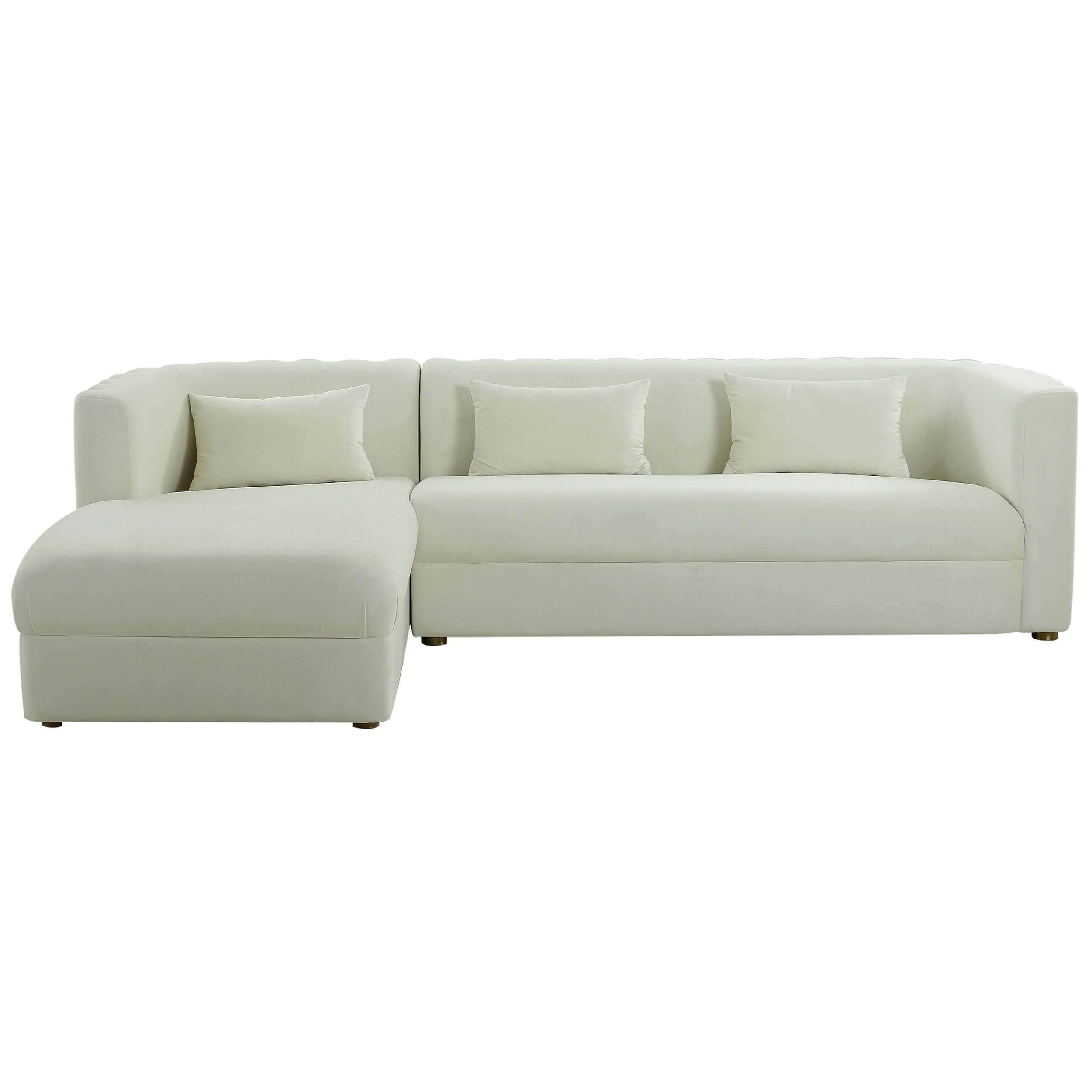Callie Sectional LAF, Cream - Image 2