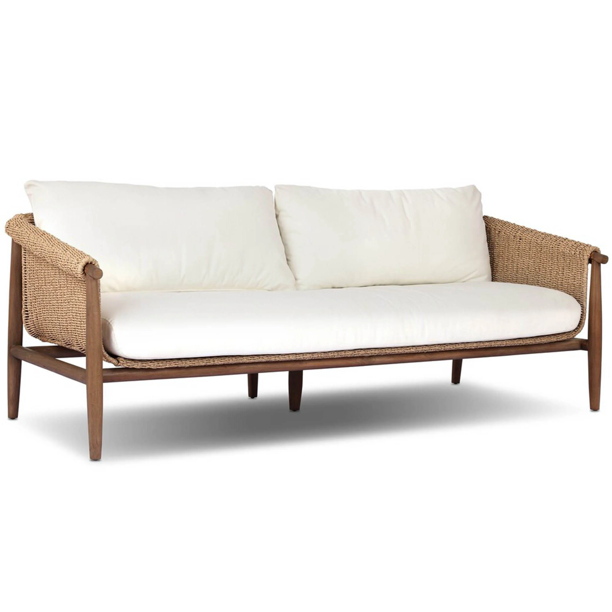 Cambrie 76" Outdoor Sofa, Arashi Salt by Four Hands - Image 2