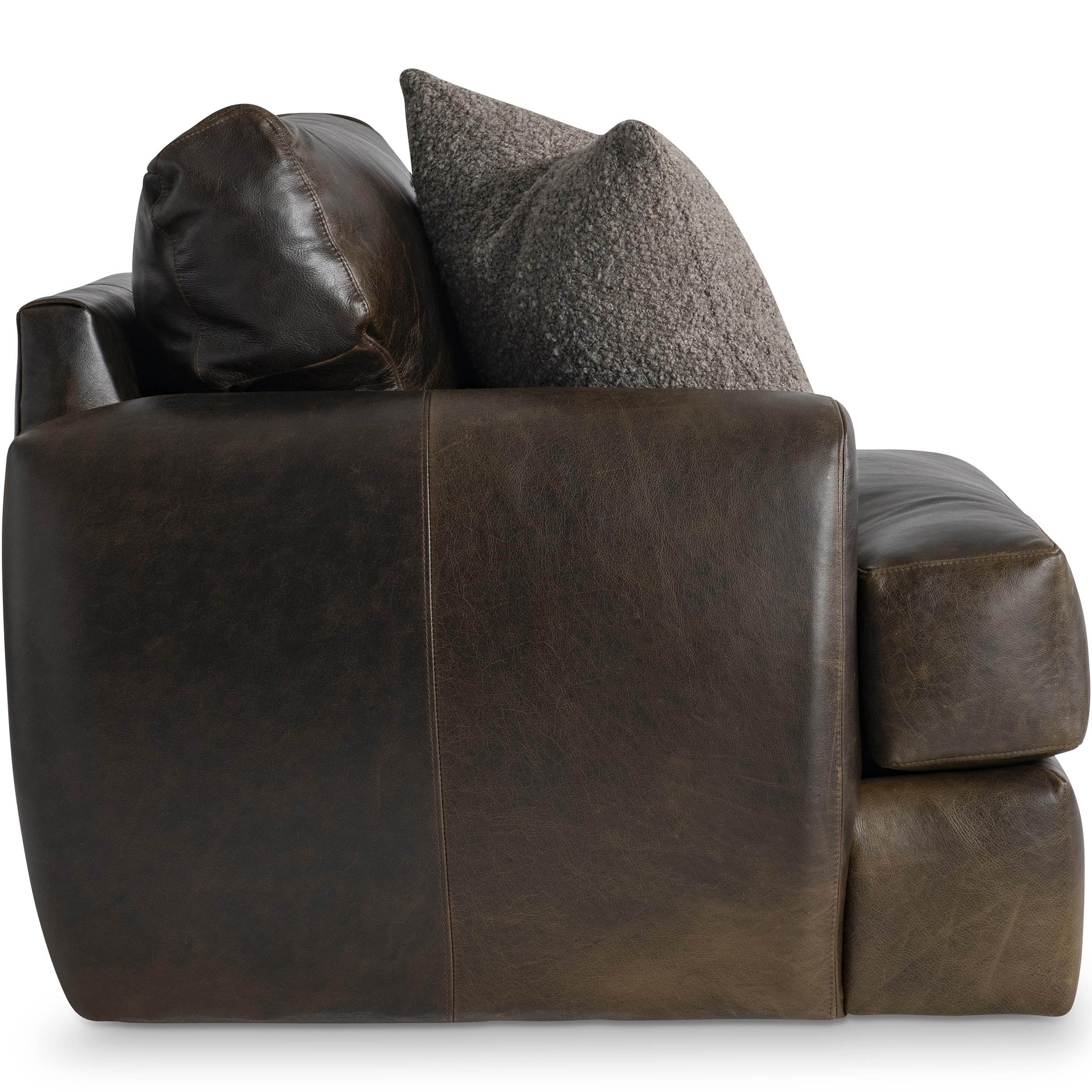 Cameron Leather Swivel Chair, 296-233 - Image 3