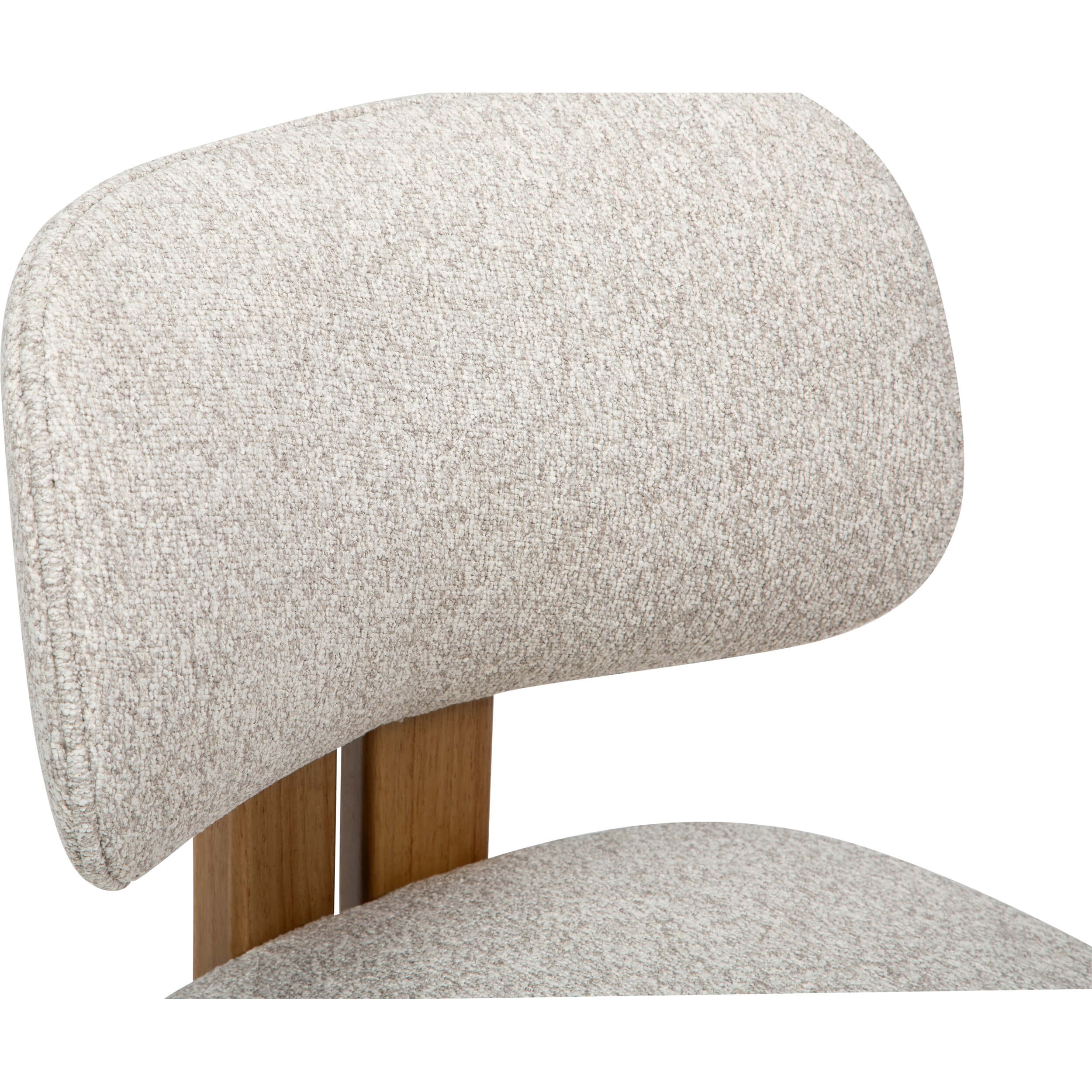 Camila Gliding Dining Chair, Diano Oyster, Set of 2 - Image 4