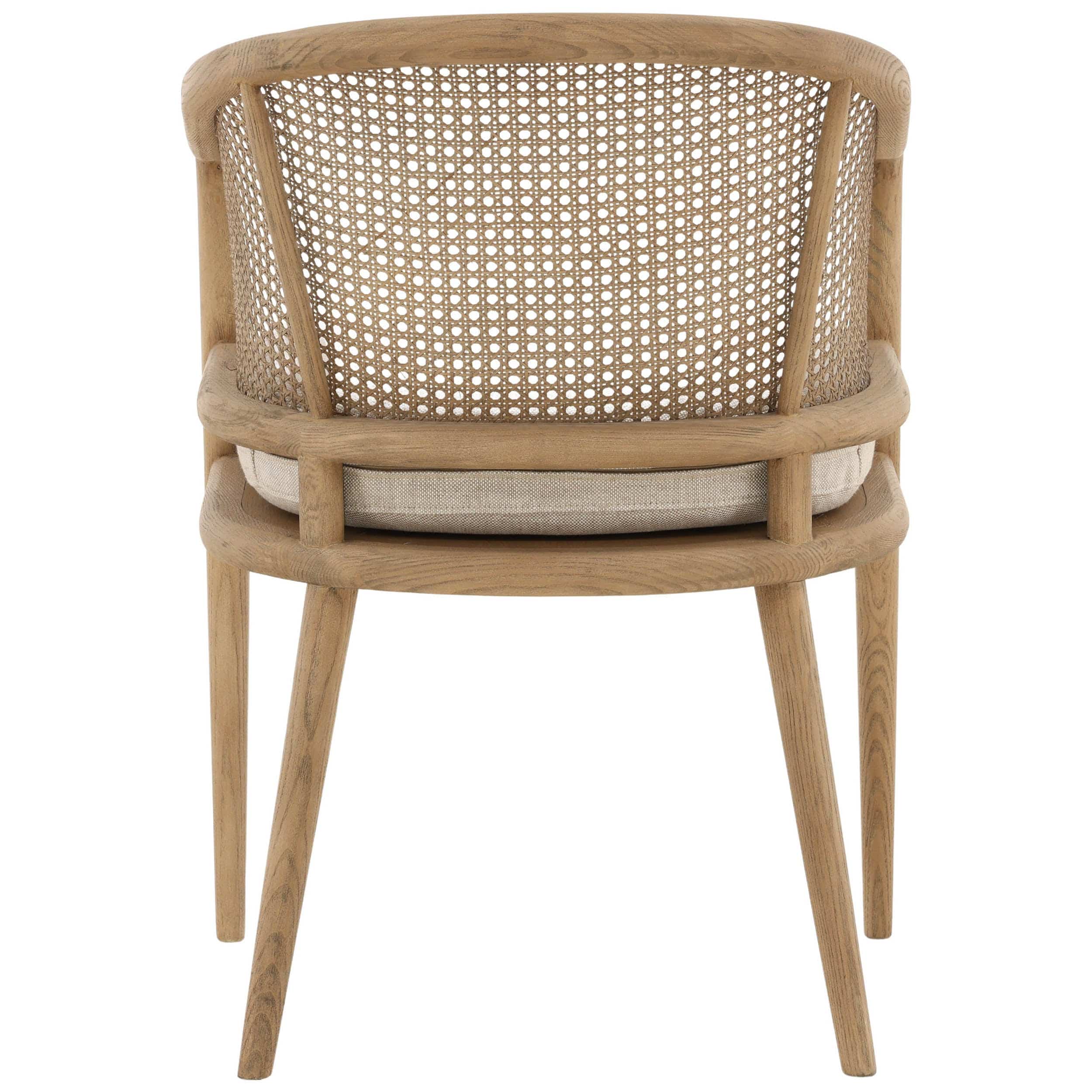 Camile Dining Chair, Beige - Image 4