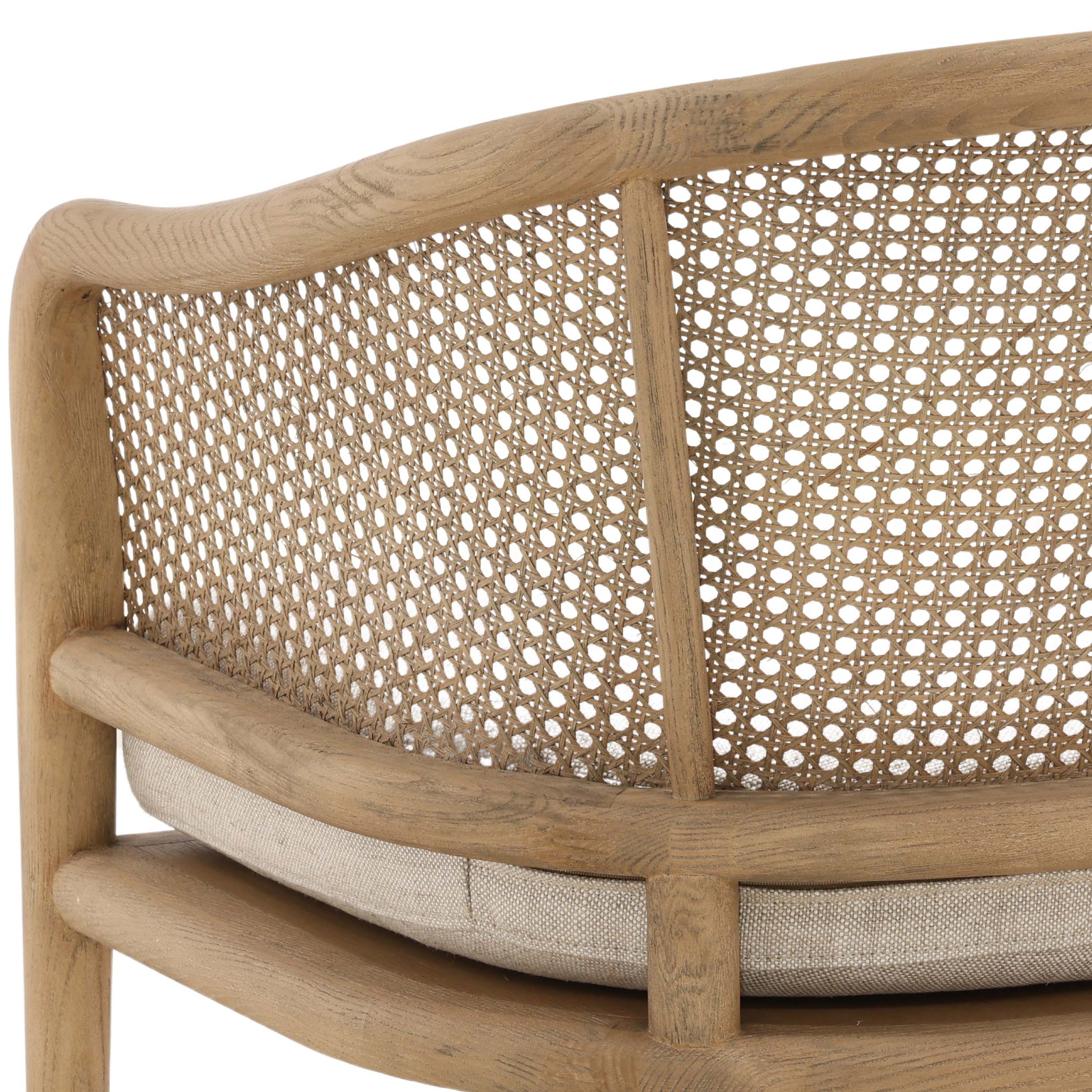 Camile Dining Chair, Beige - Image 6