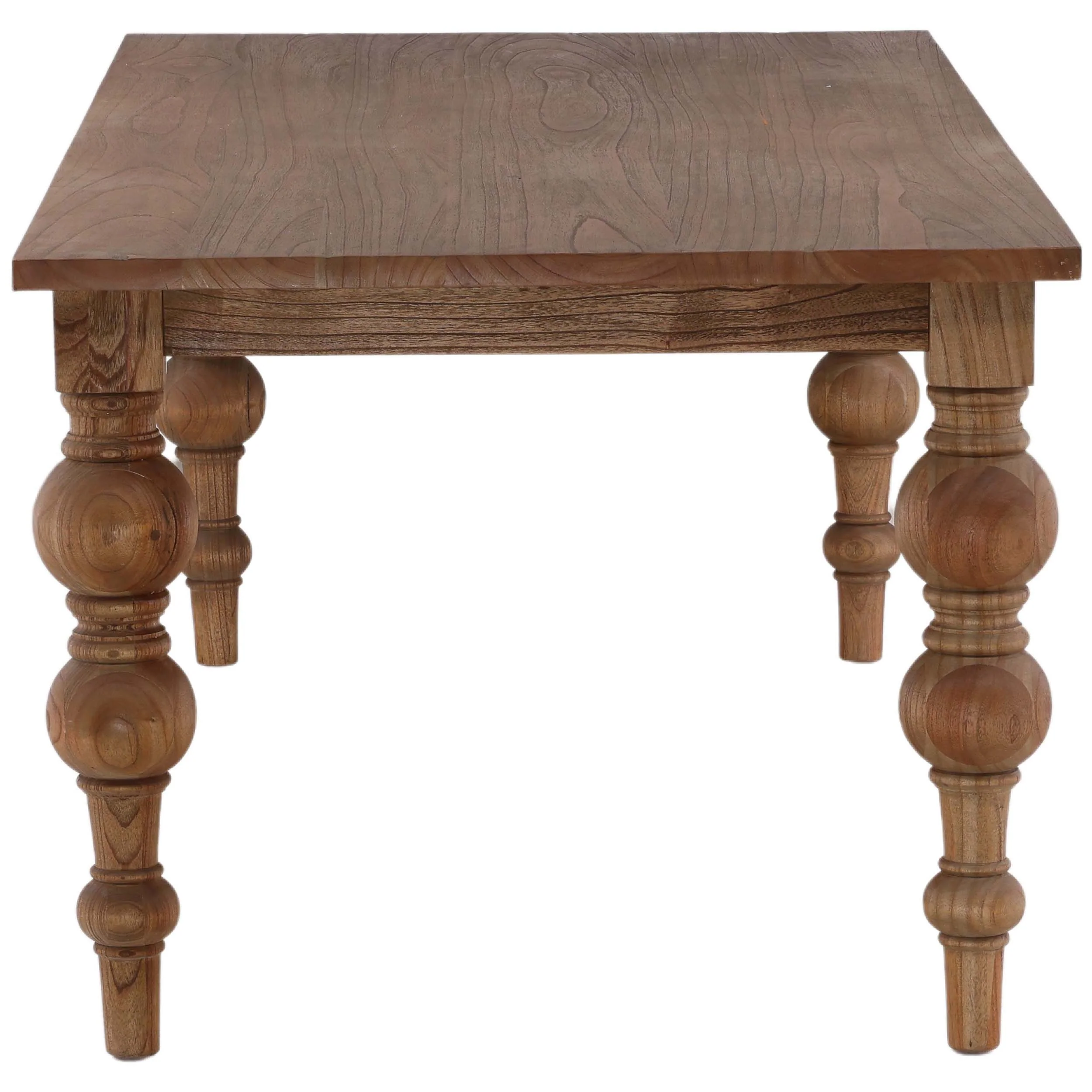 Campbell Dining Table, Antique Wood - Image 3