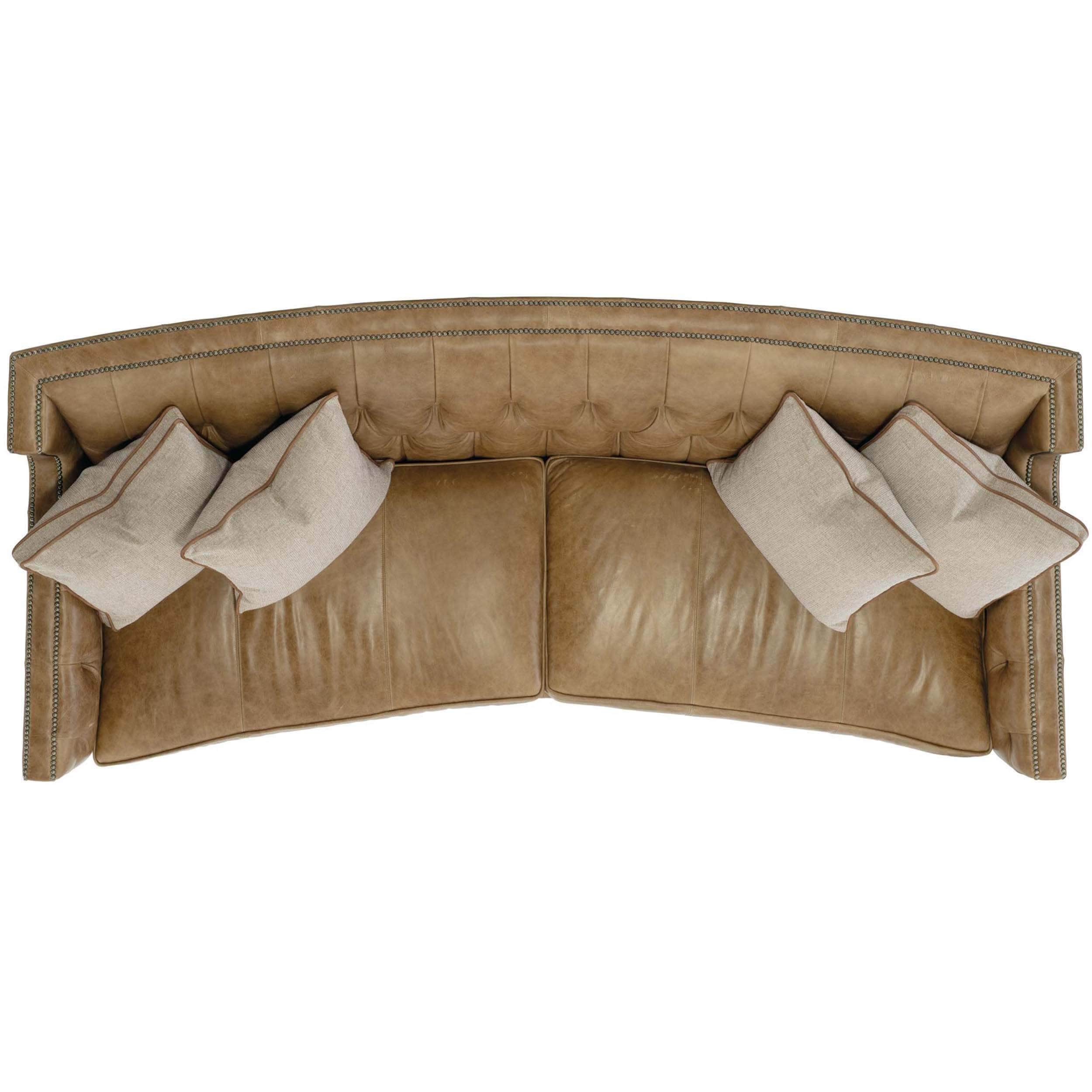 Candace Leather Sofa, 333-020 - Image 4