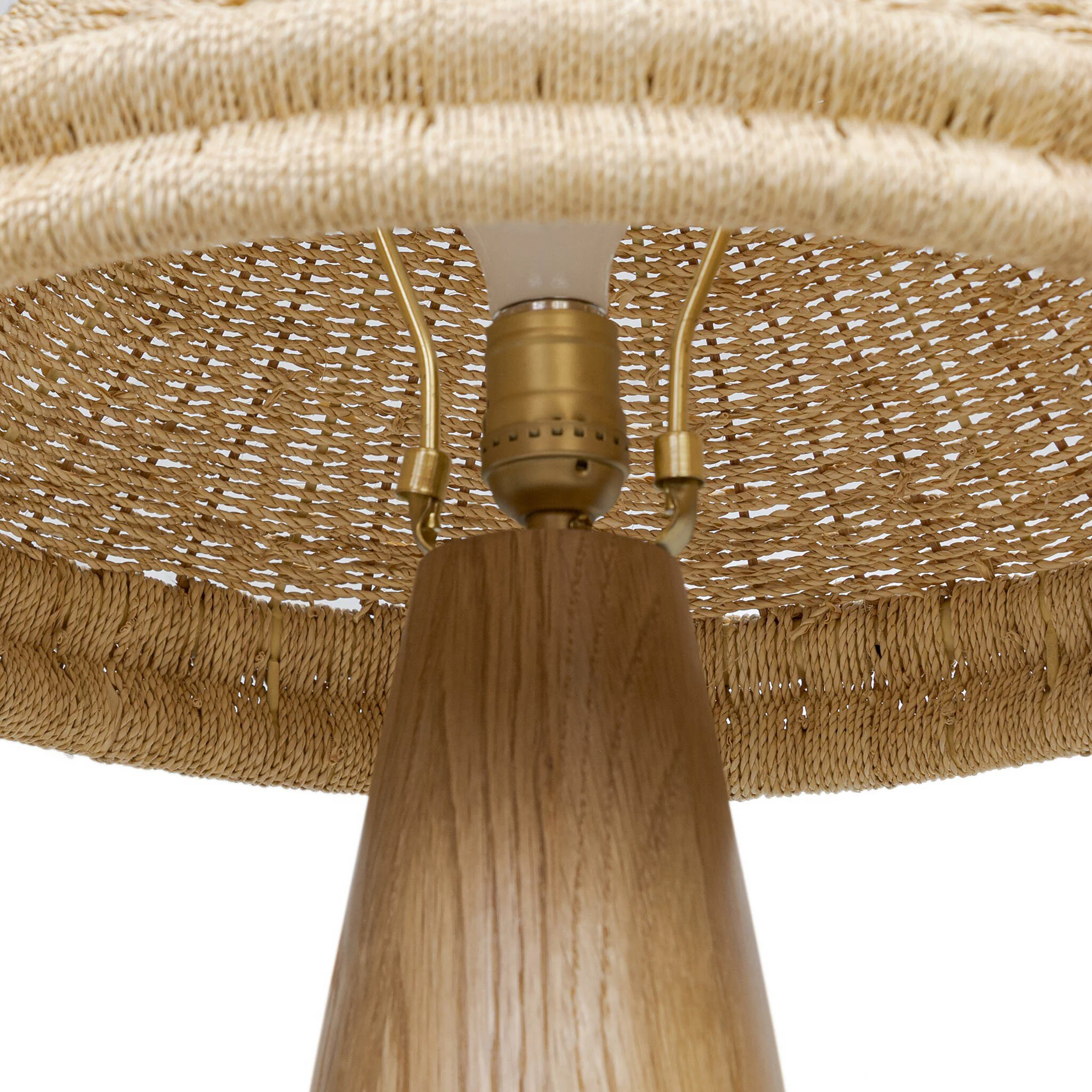 Canela Table Lamp, Light Oak by Four Hands - Image 5