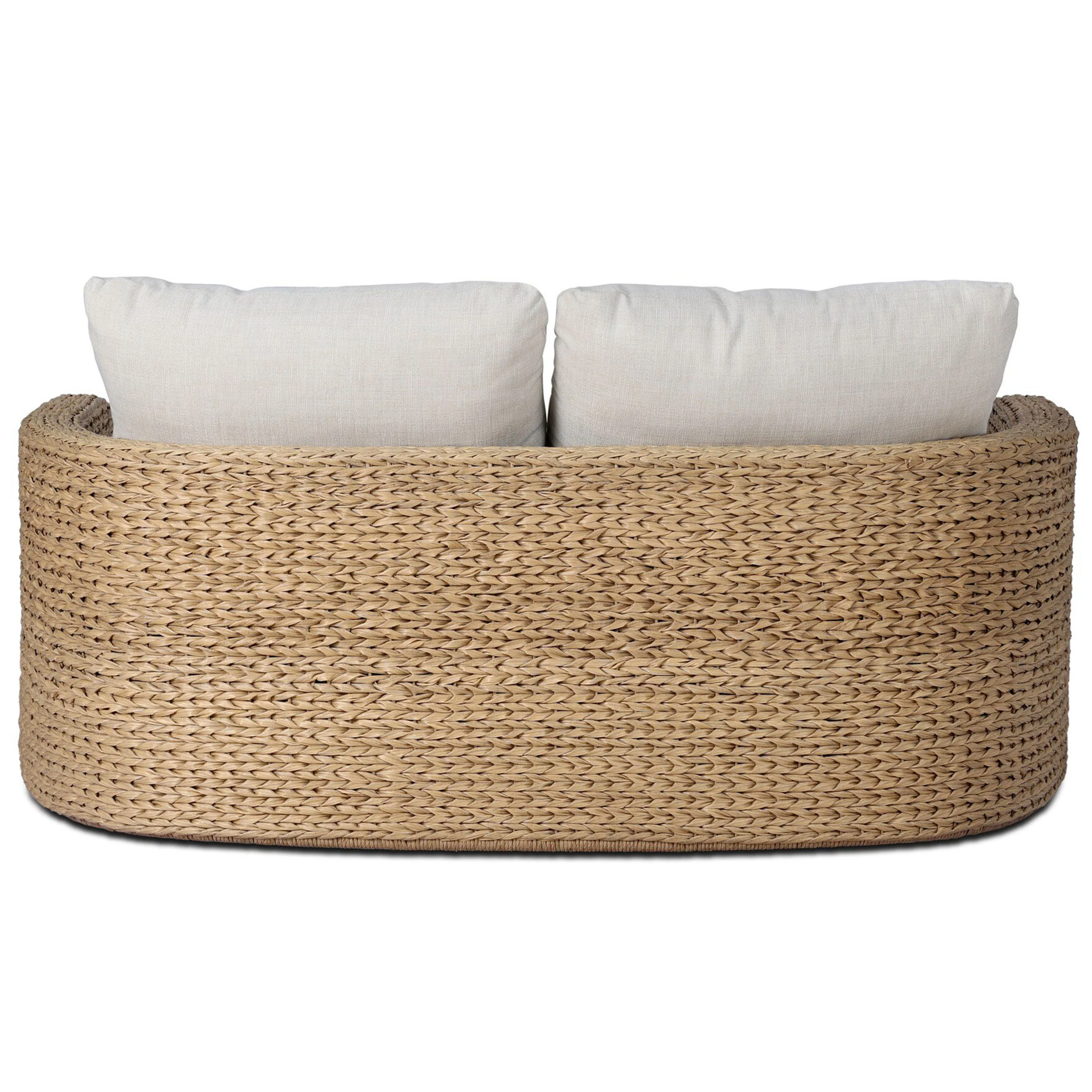 Caney Outdoor Double Chaise, Vergo Cream by Four Hands - Image 4