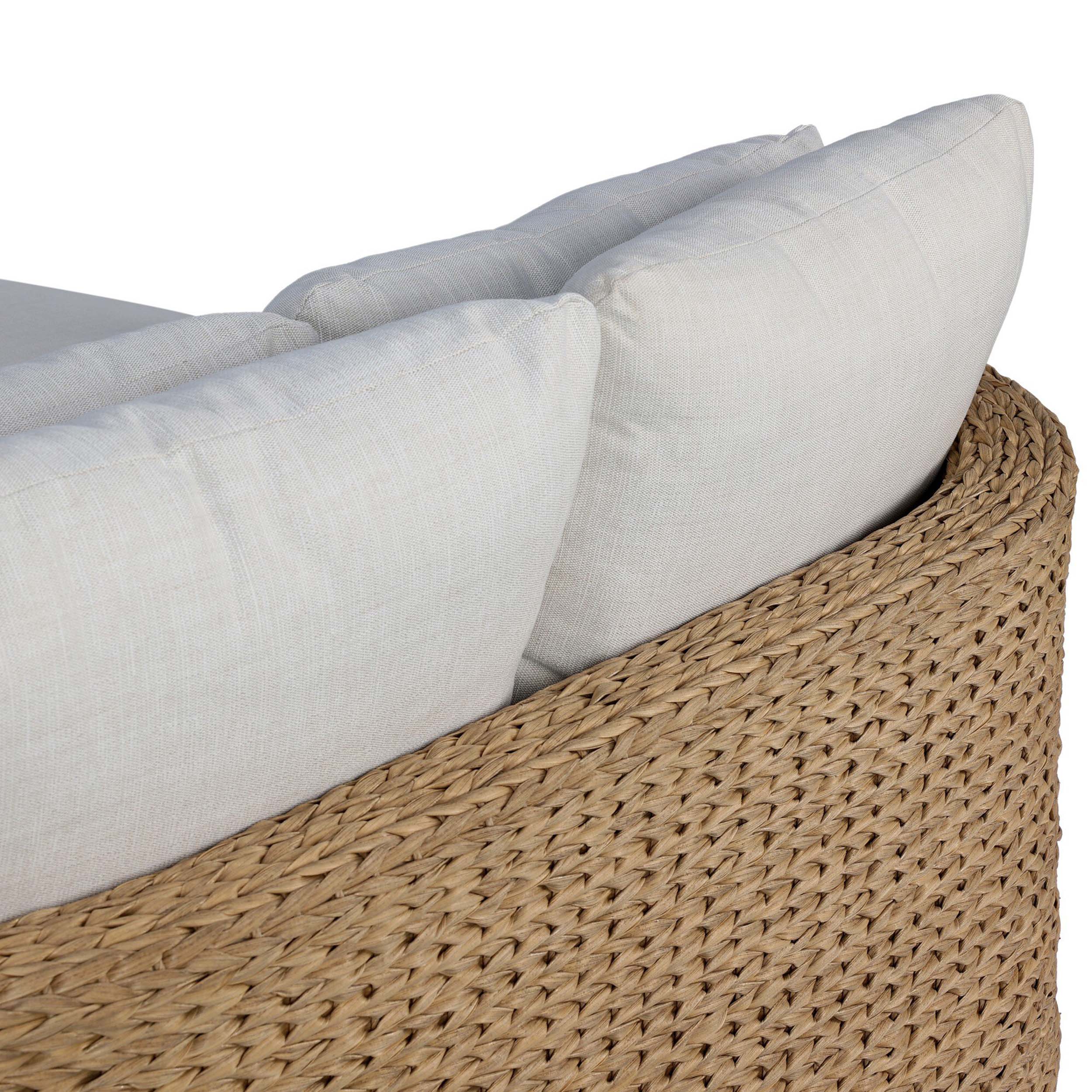 Caney Outdoor Double Chaise, Vergo Cream by Four Hands - Image 7