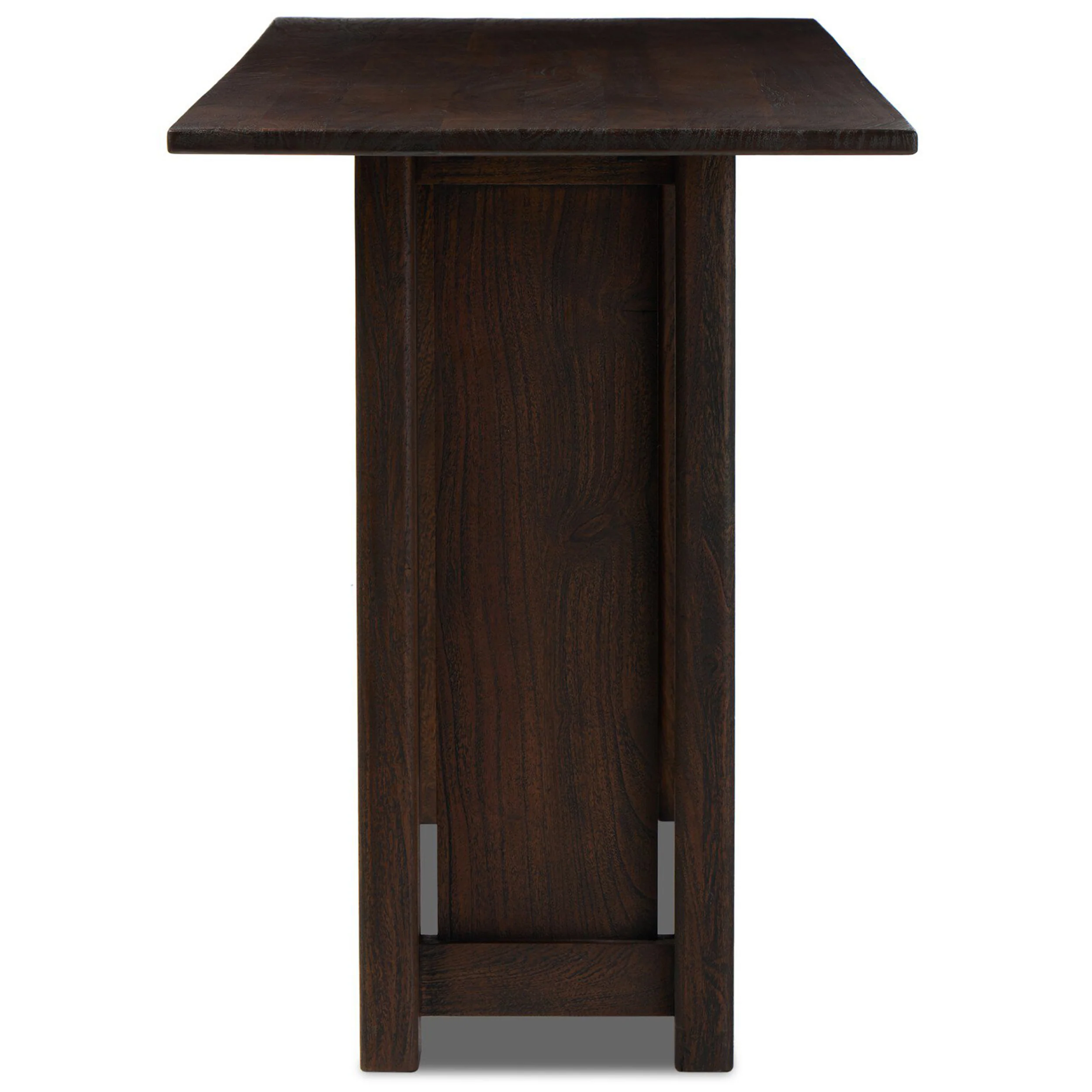 Canton Bar & Counter Table, Dark Brown by Four Hands - Image 3