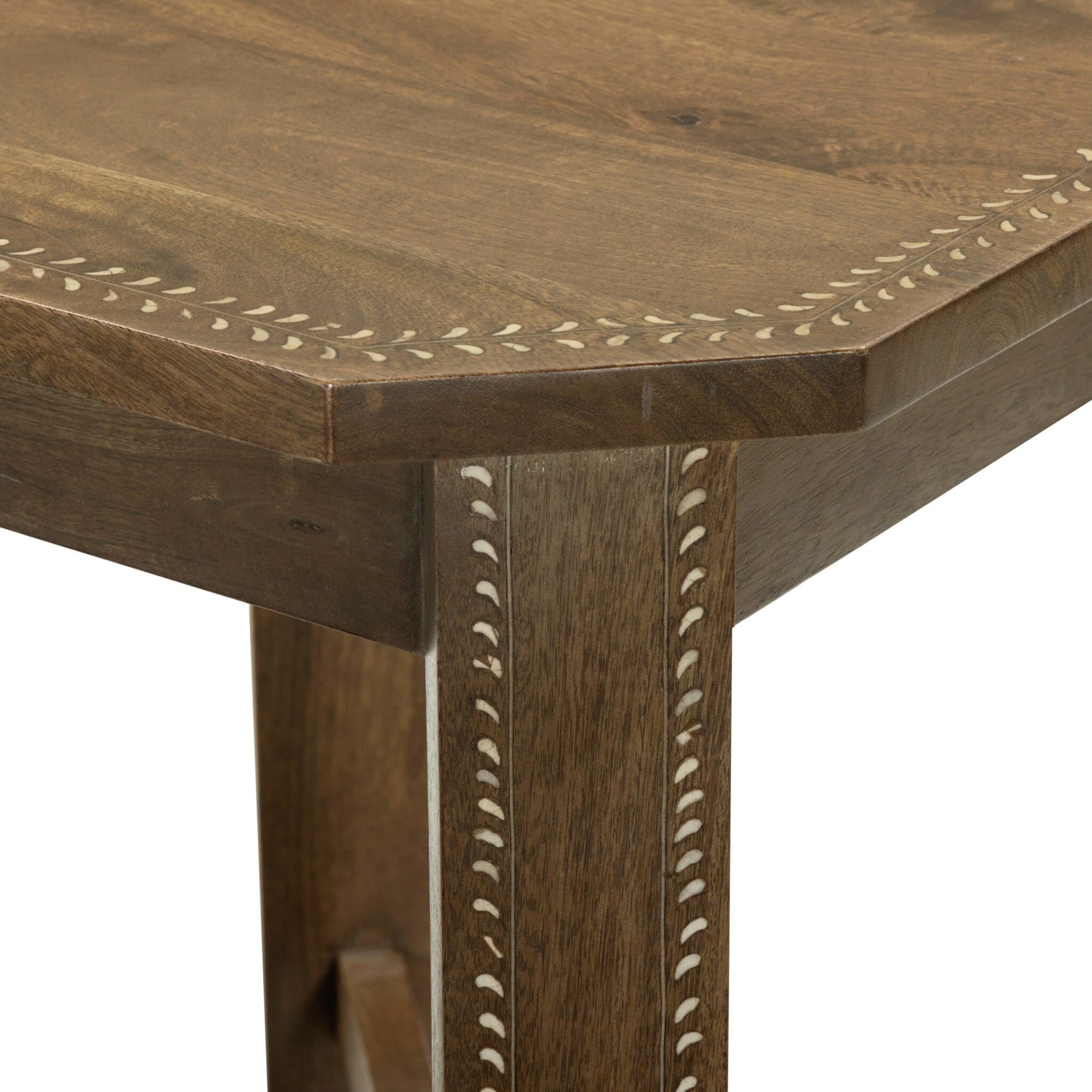 Cantu End Table, Washed Taupe by Amber Lewis x Four Hands - Image 5