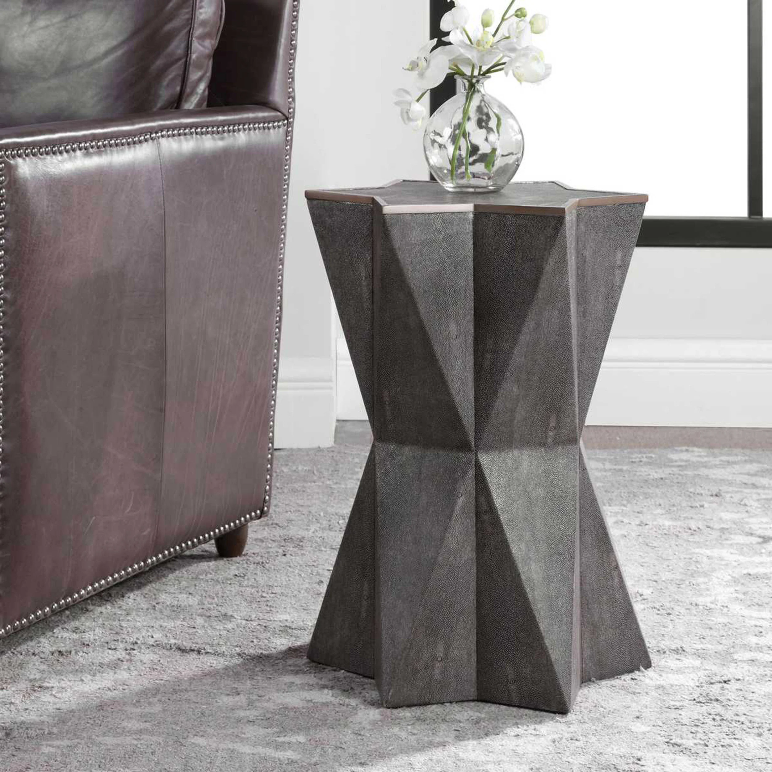 Capella Accent Table, Gray - Image 4