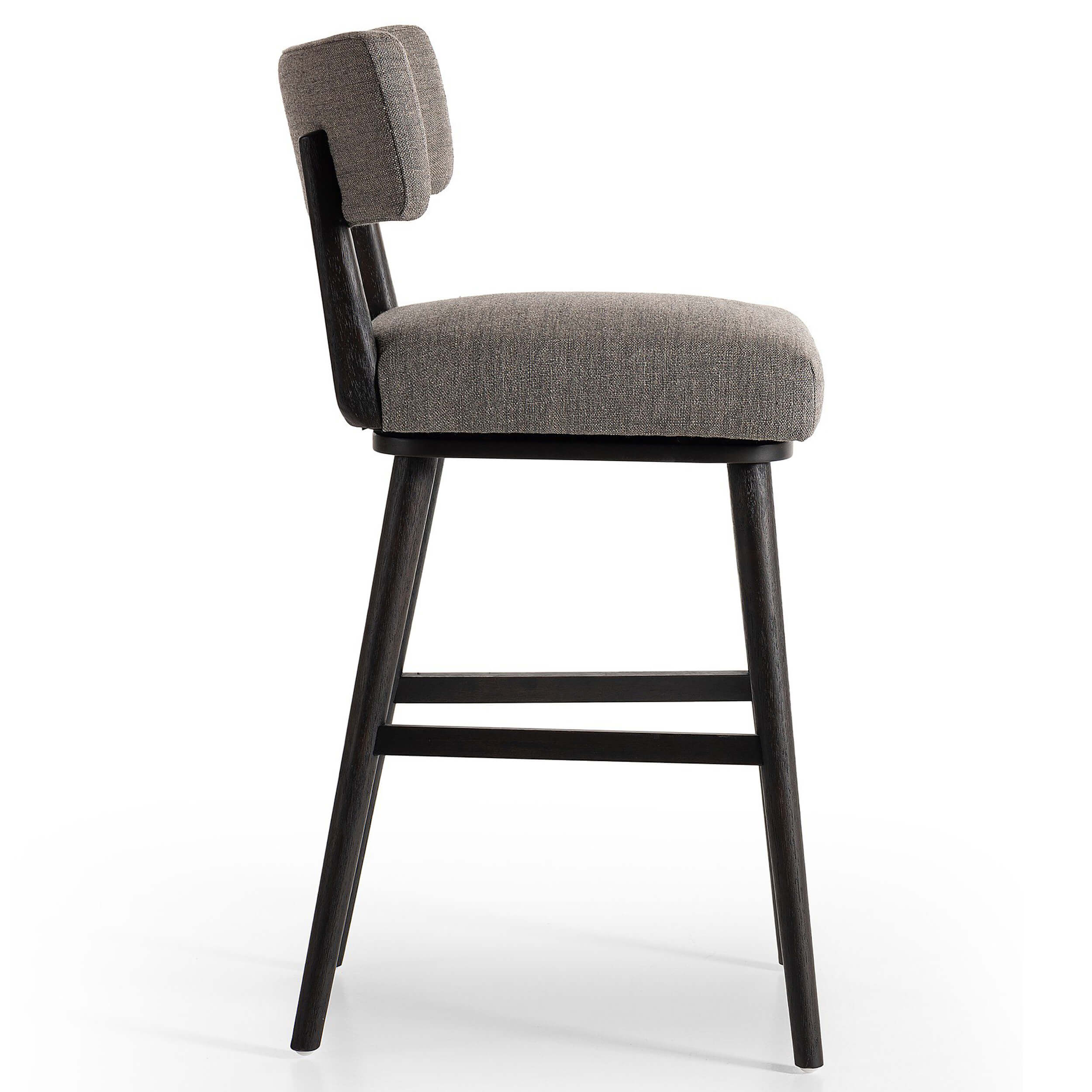 Cardell Swivel Bar & Counter Stool, Alcala Nickel by Four Hands - Image 3