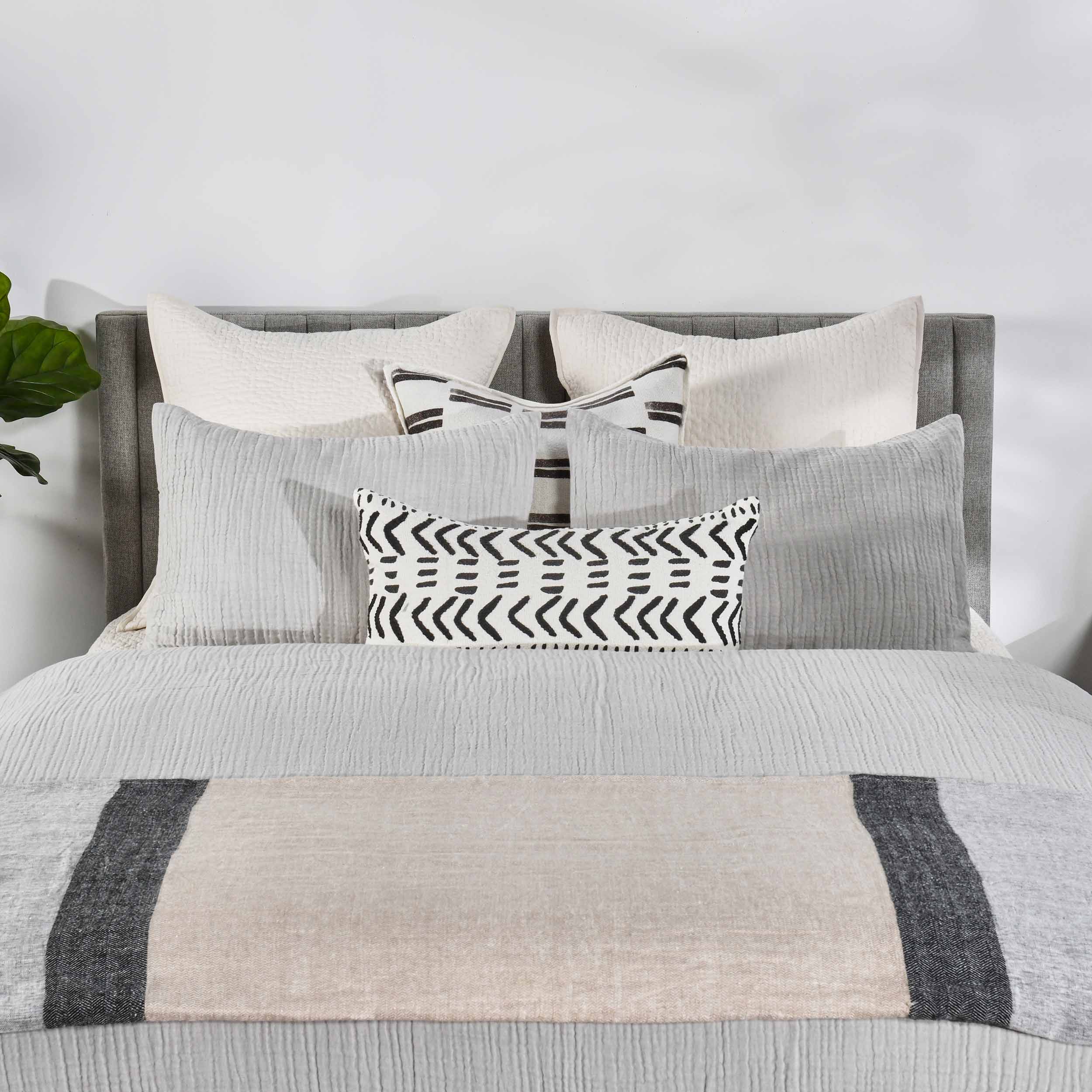 Cardiff Duvet Set, Gray - Image 3