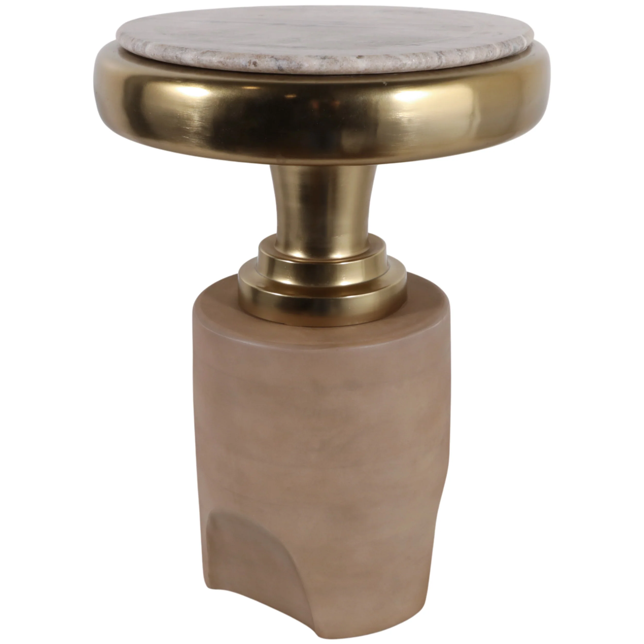 Cardin Side Table, Tan - Image 3