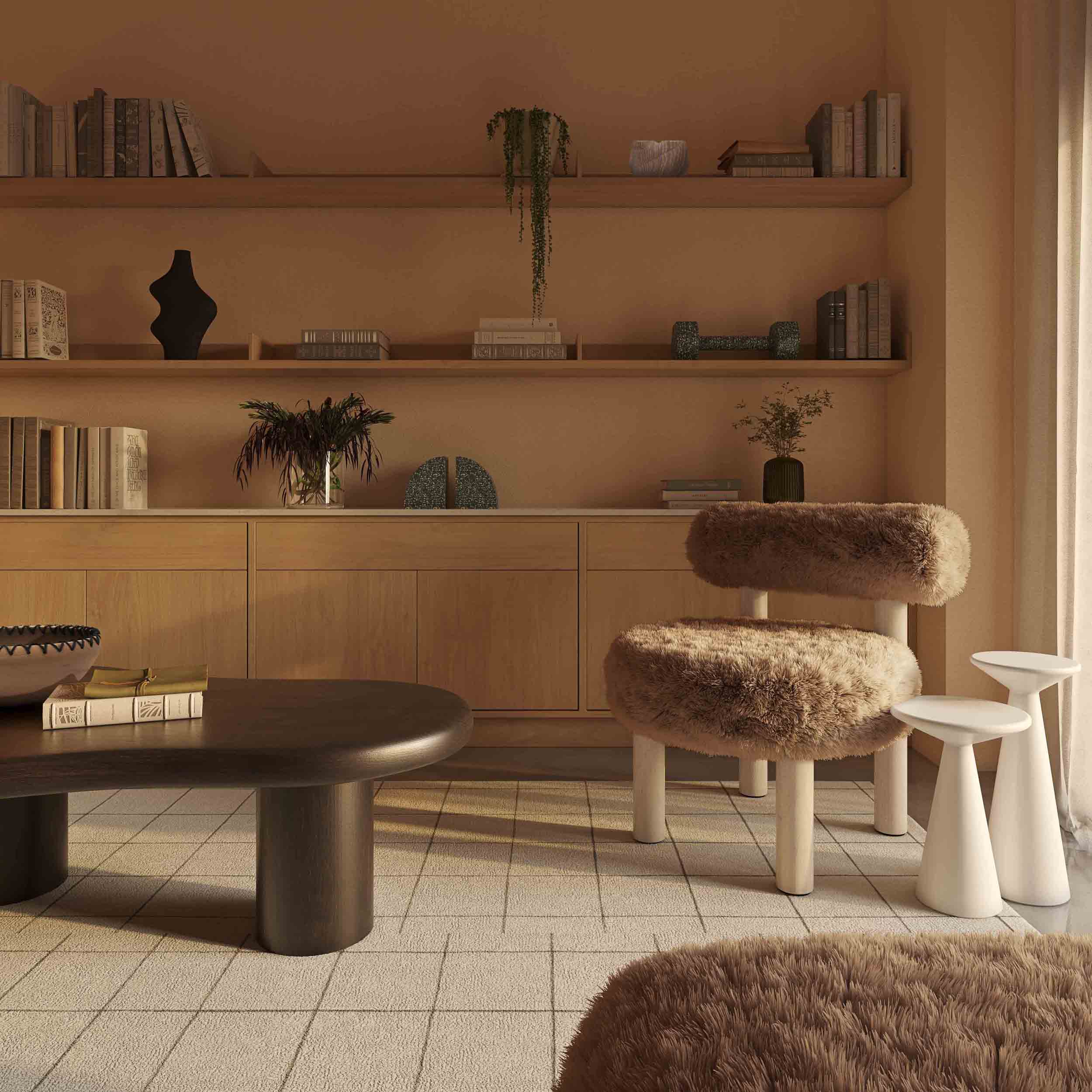 Carmel Chair, Dark Taupe - Image 4