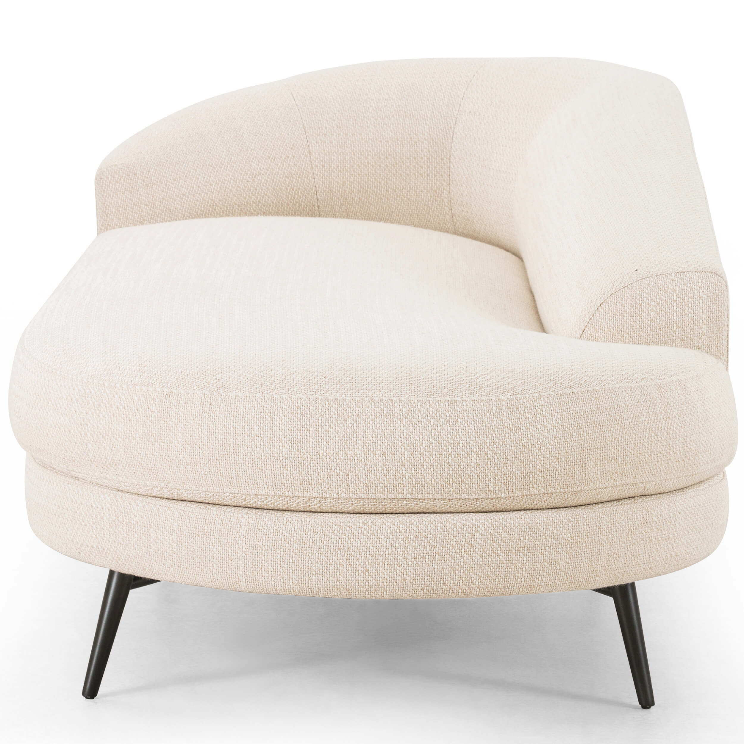 Carmela LAF Chaise, Irving Taupe by Four Hands - Image 2