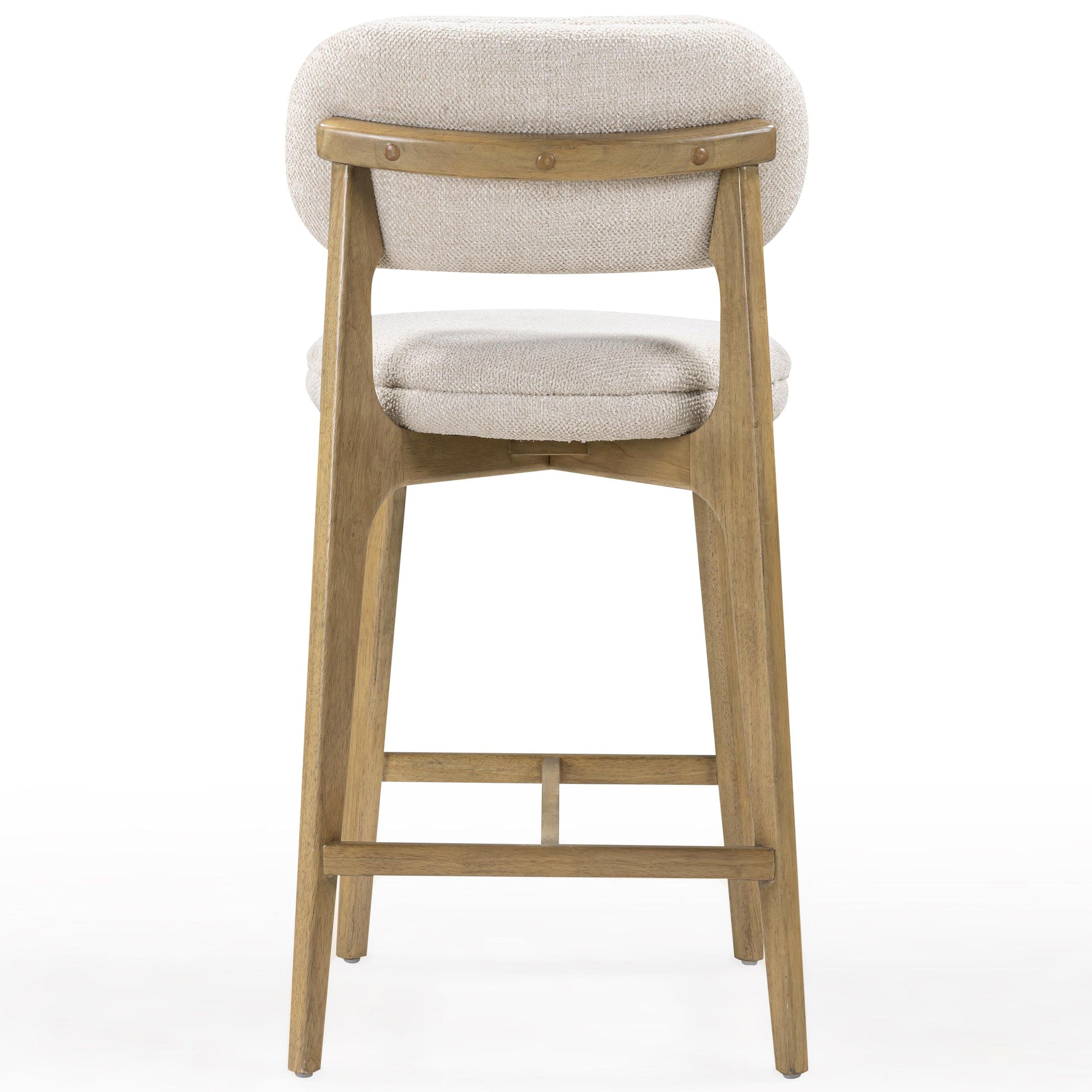 Carnation Counter Stool, Cream - Image 4