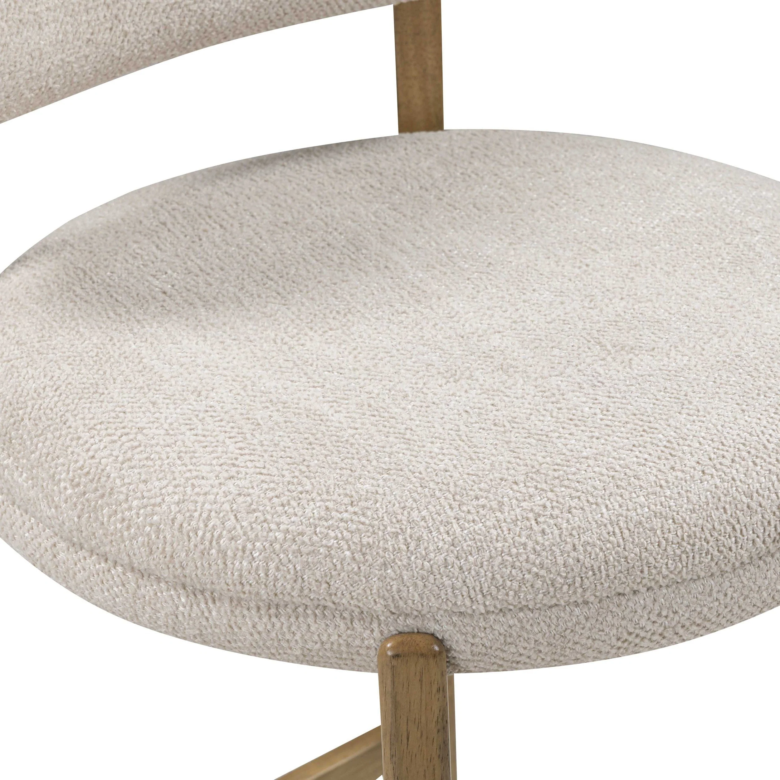 Carnation Counter Stool, Cream - Image 6