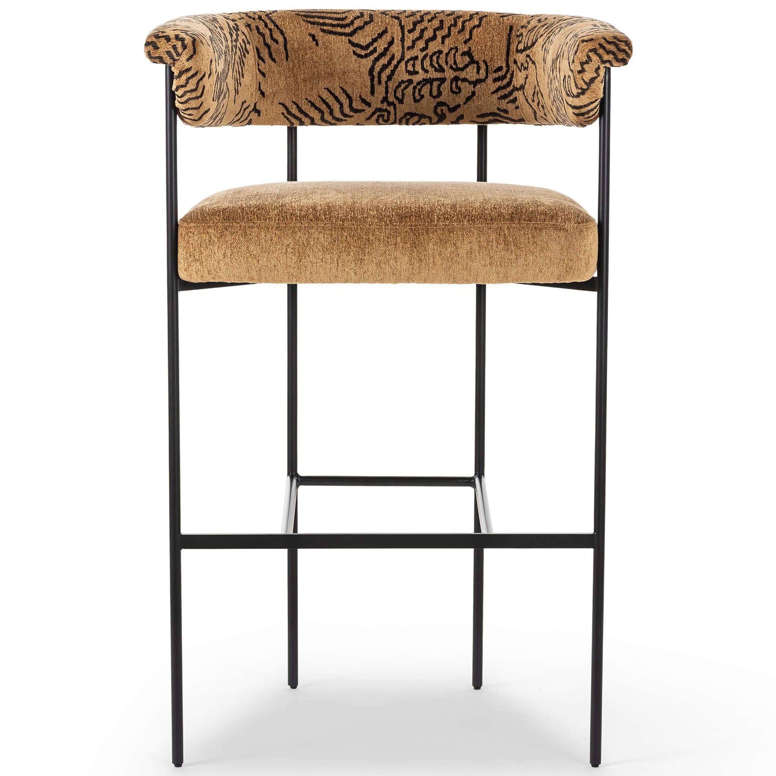 Carrie Bar & Counter Stool, Dharma Ochre by Four Hands - Image 2
