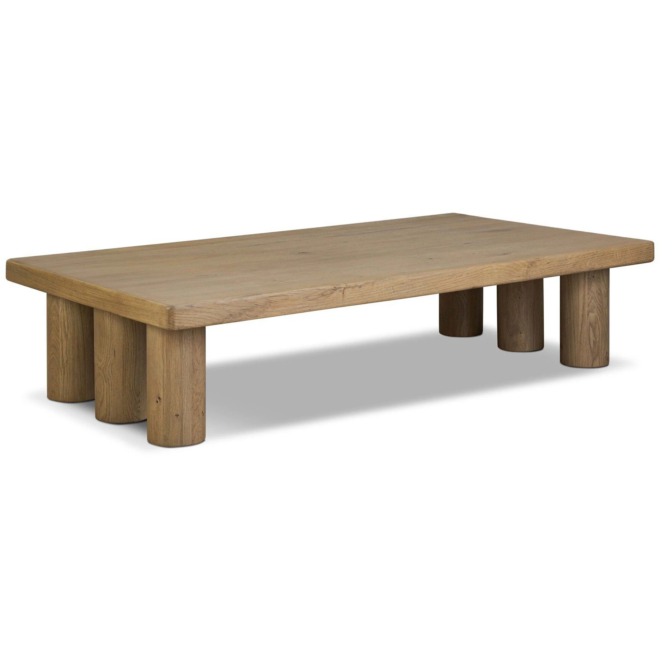 Carrigan Coffee Table, Aged Natural by Amber Lewis x Four Hands