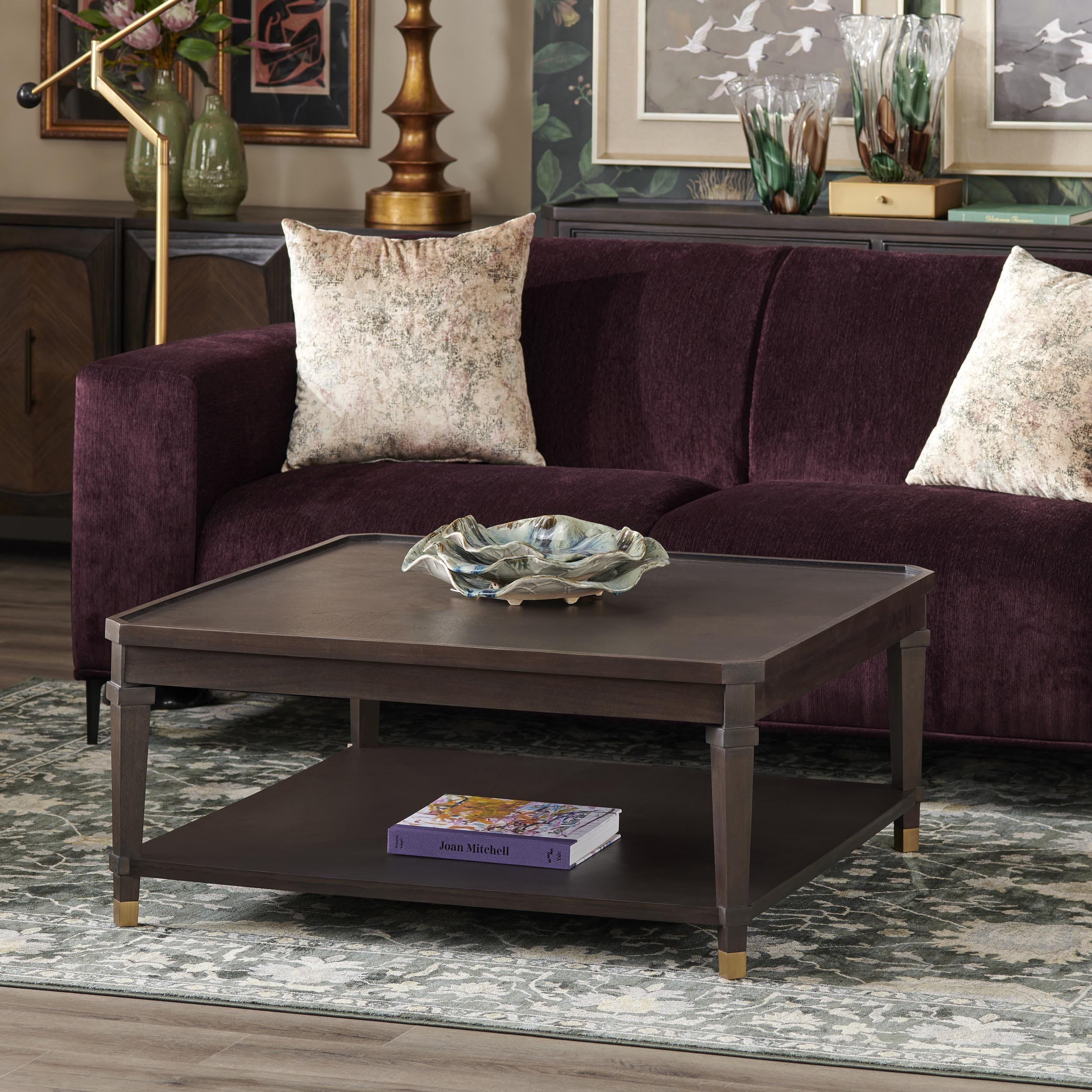 Carrington Cocktail Table, Dark Brown - Image 4