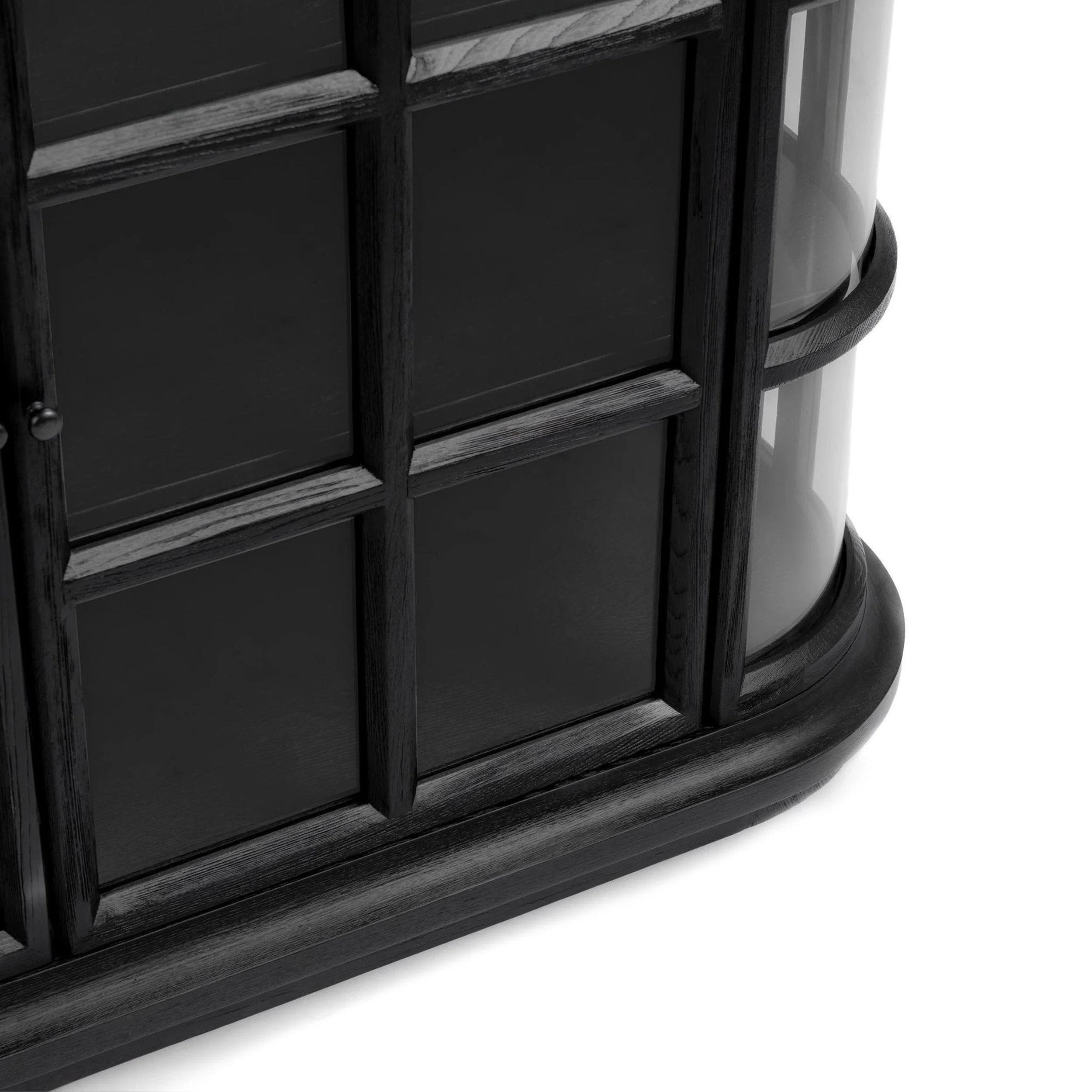 Carson 4 Door Cabinet, Loft Black - Image 5