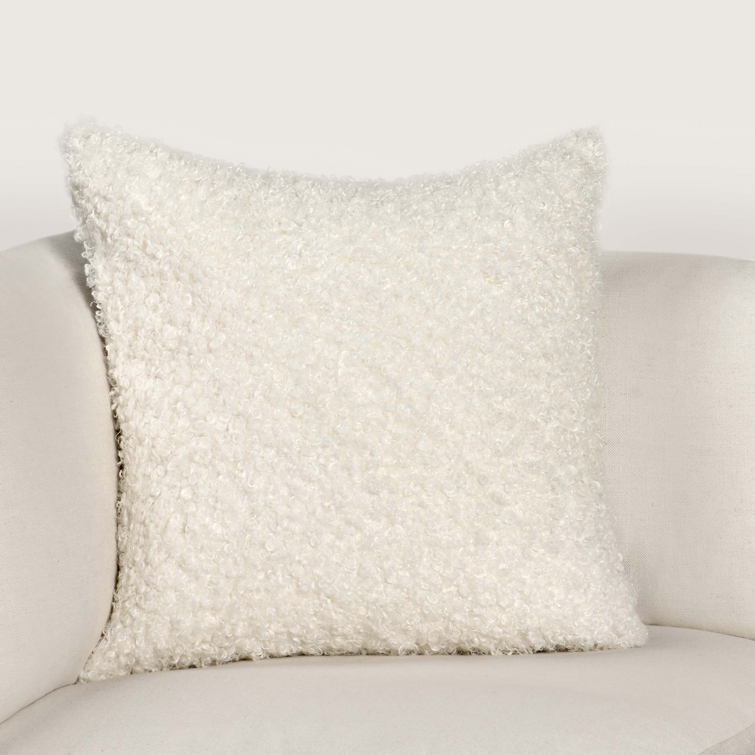 Carter Pillow, Ivory - Image 6