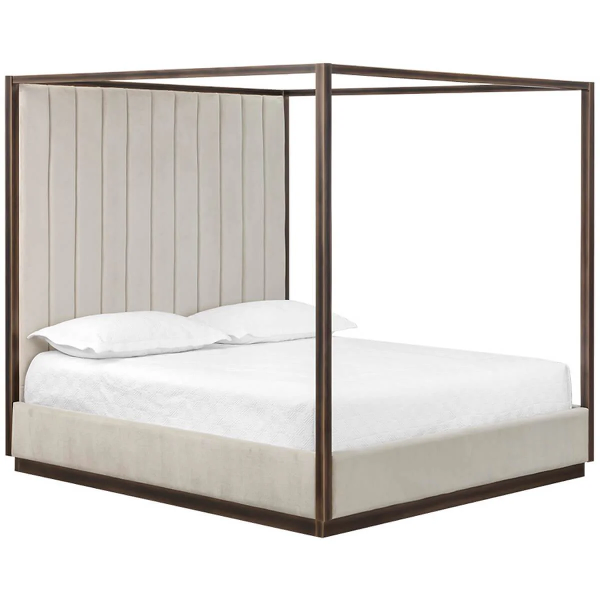 Casette Canopy King Bed, Piccolo Prosecco