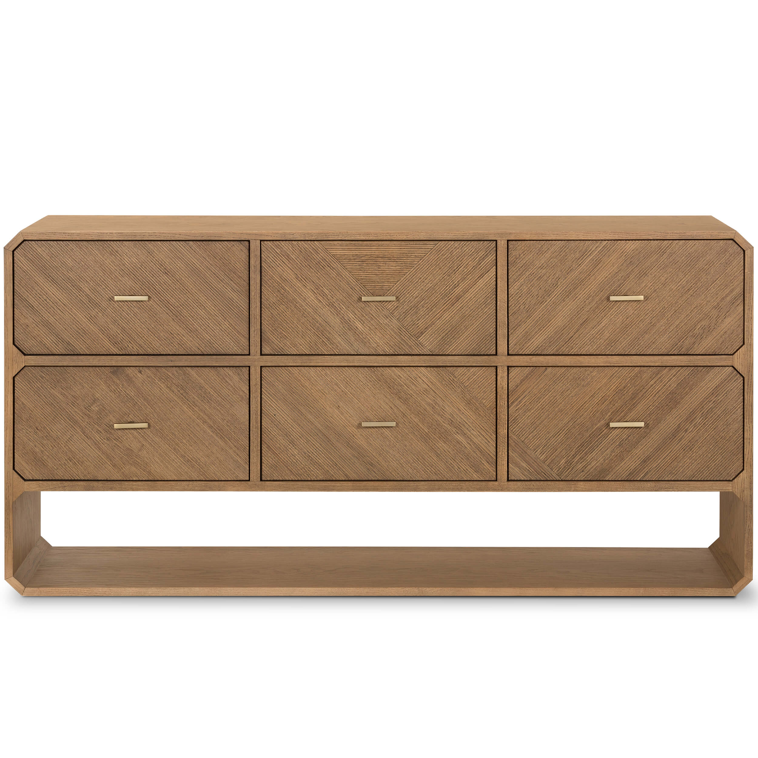 Caspian 6 Drawer Dresser, Natural Ash Veneer by Four Hands - Image 3