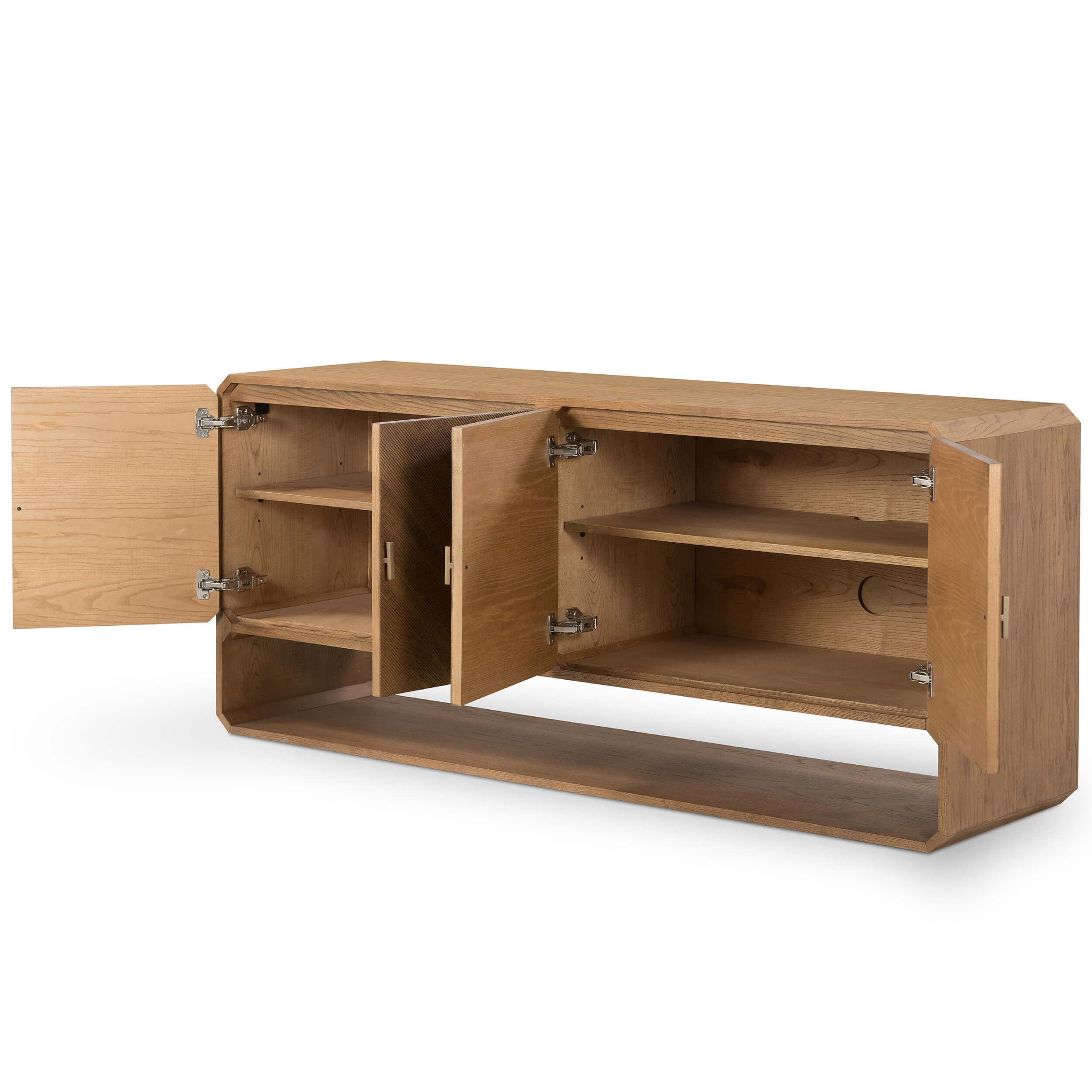Caspian Sideboard, Natural Ash Veneer by Four Hands - Image 4