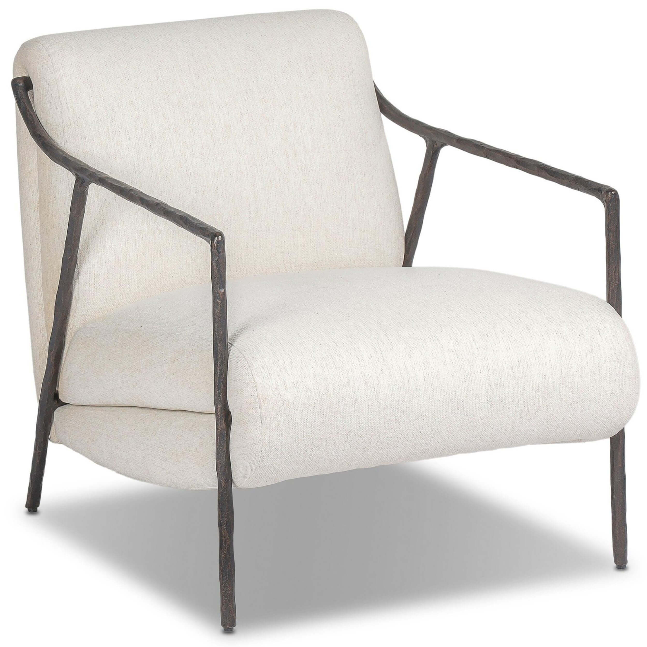 Cassidy Chair, Nomad Snow by Four Hands