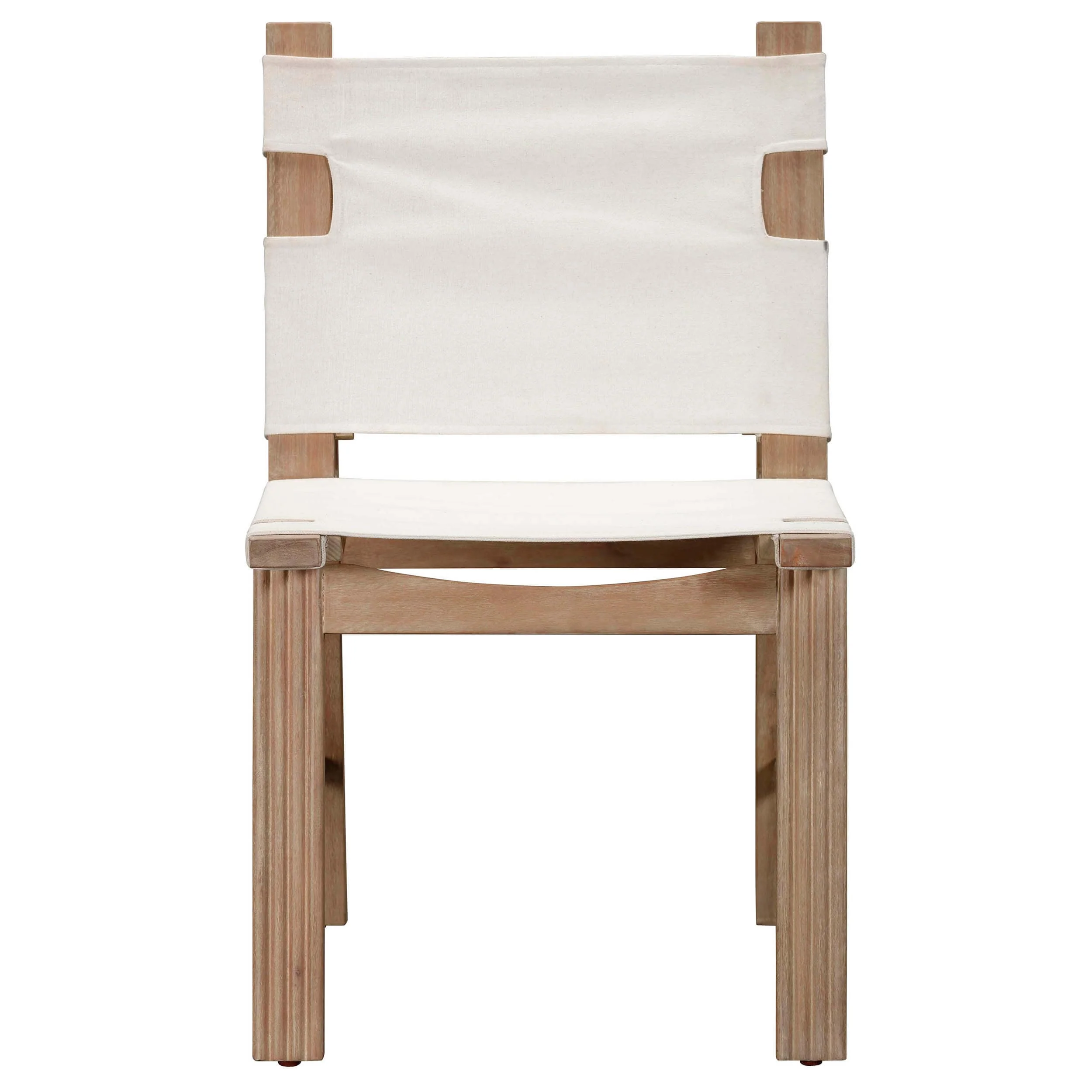 Cassie Outdoor Dining Chair, Cream, Set of 2 - Image 2