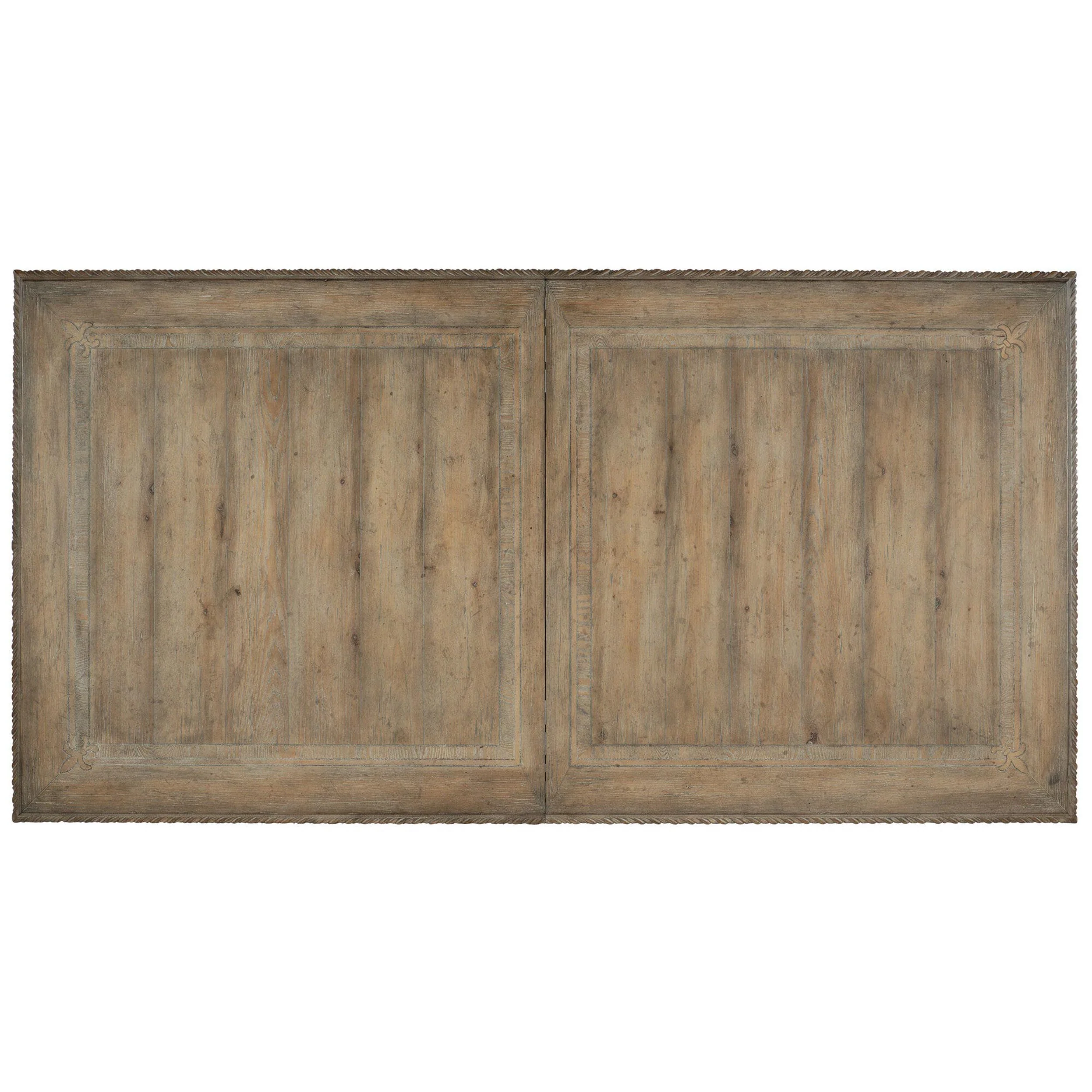 Castella Rectangle Extendable Dining Table, Antique Slate - Image 2