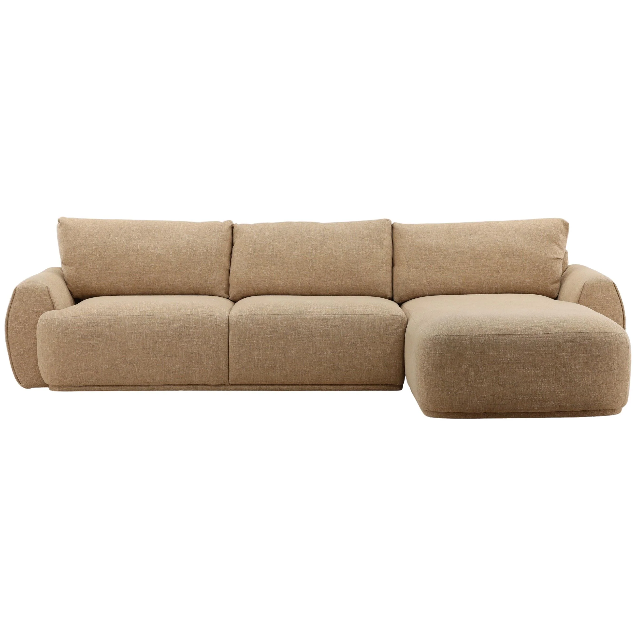 Castillo Chaise Sectional, Sand - Image 3