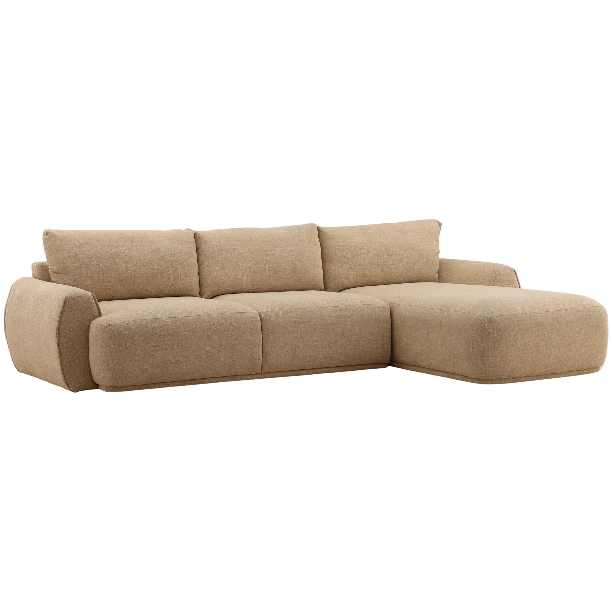 Castillo Chaise Sectional, Sand - Image 4