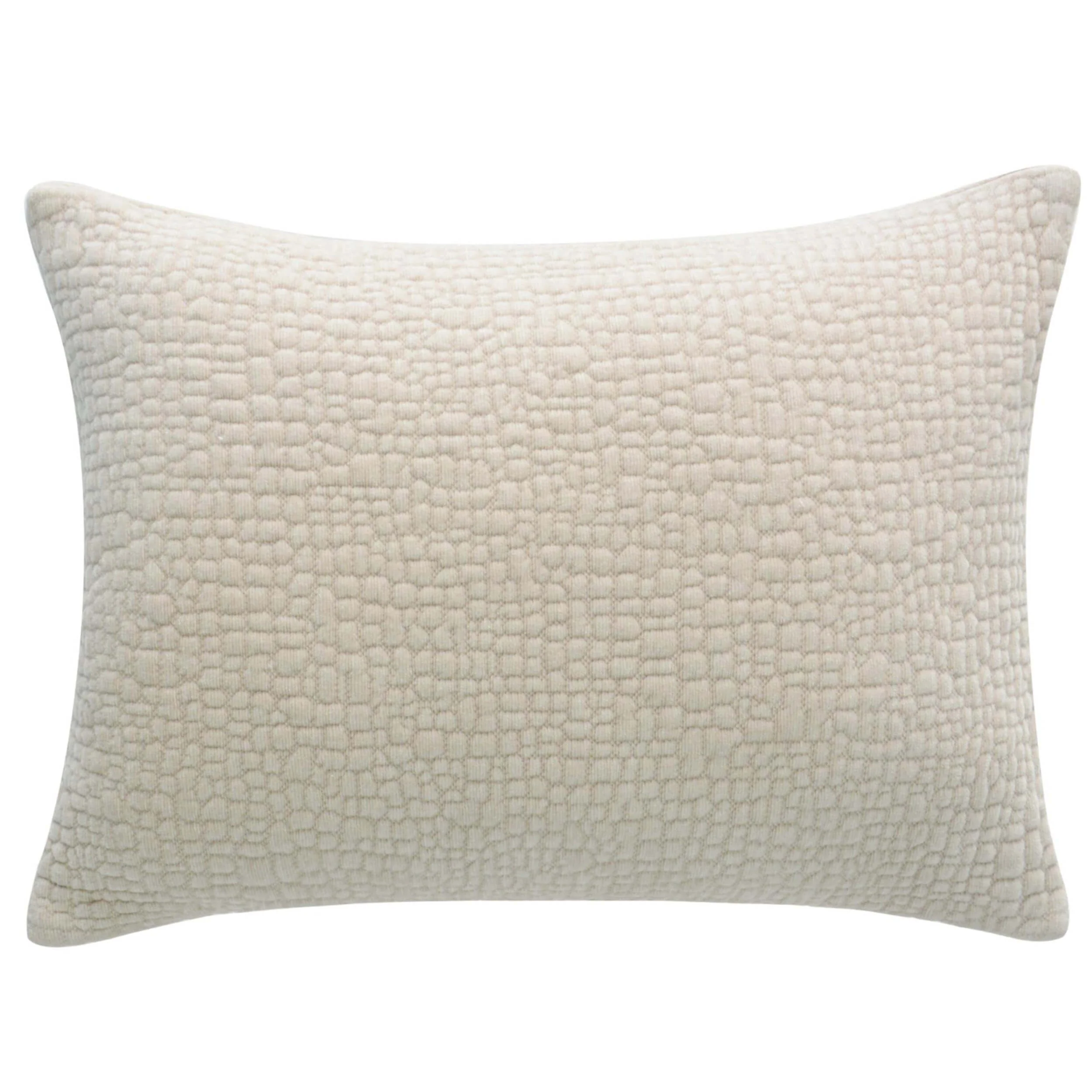 Castle Hill Tivoli Pebble Lumbar Pillow, Beige