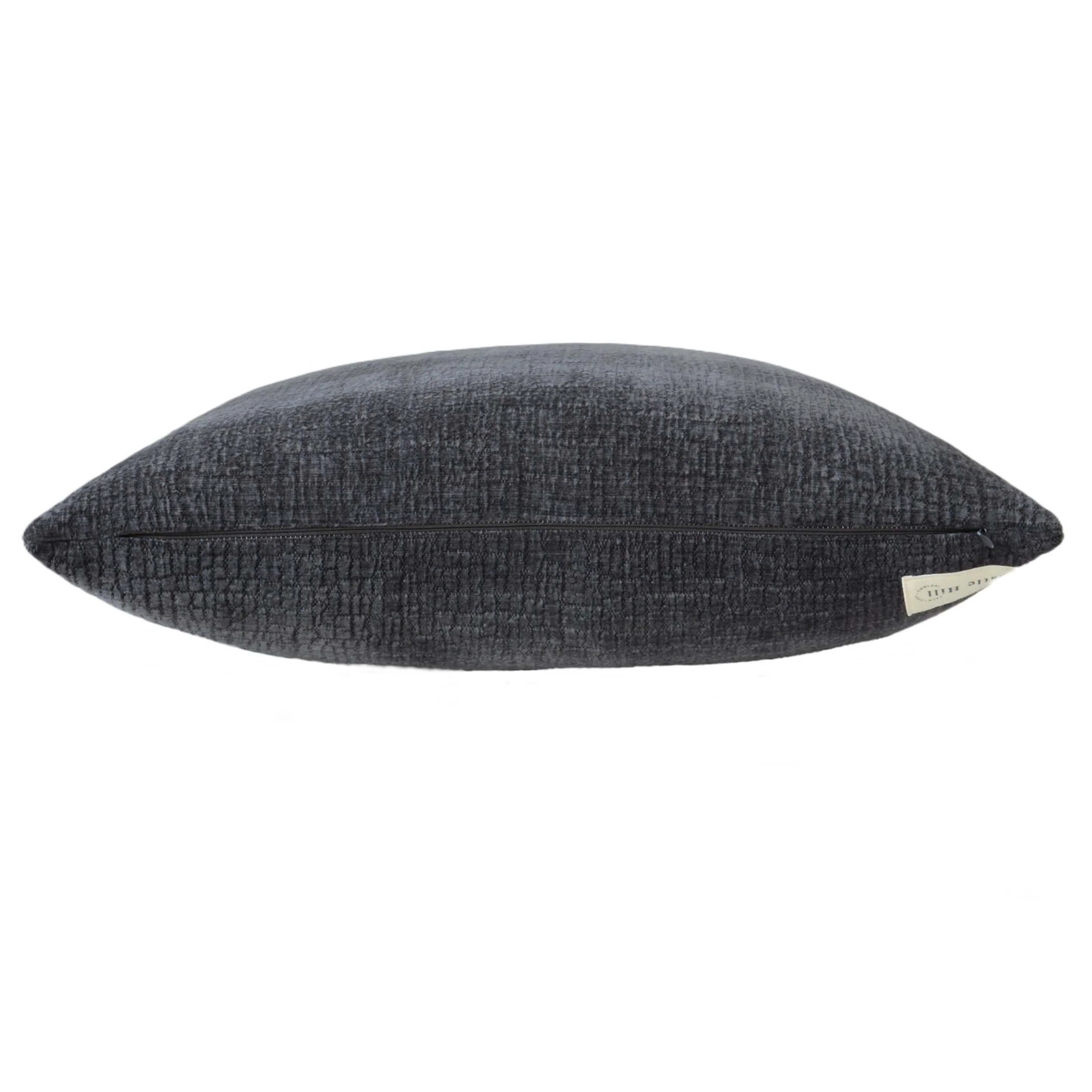 Castle Hill Tivoli Textured Pillow, Black - Image 2