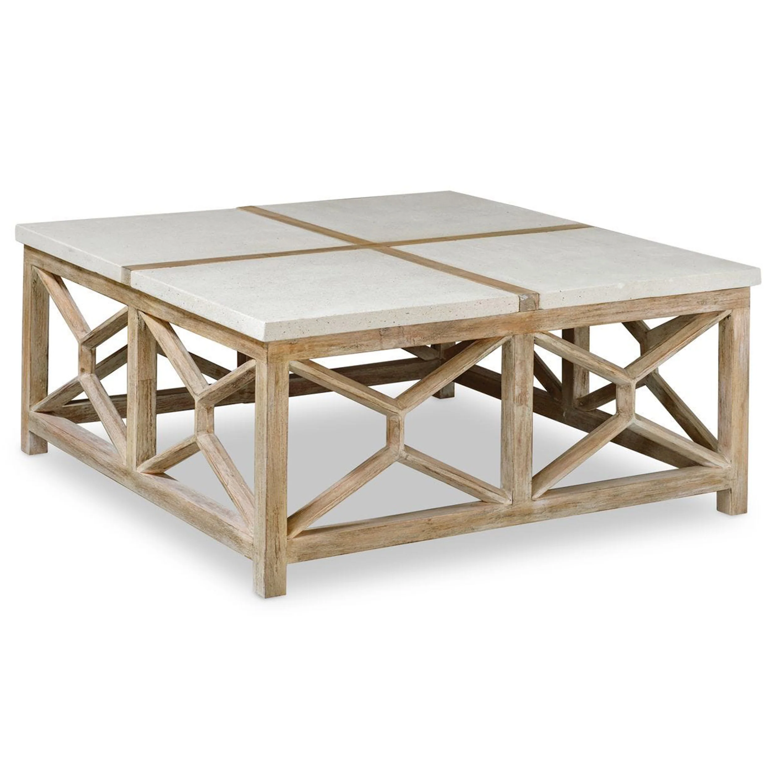 Catali Coffee Table, Warm Oatmeal