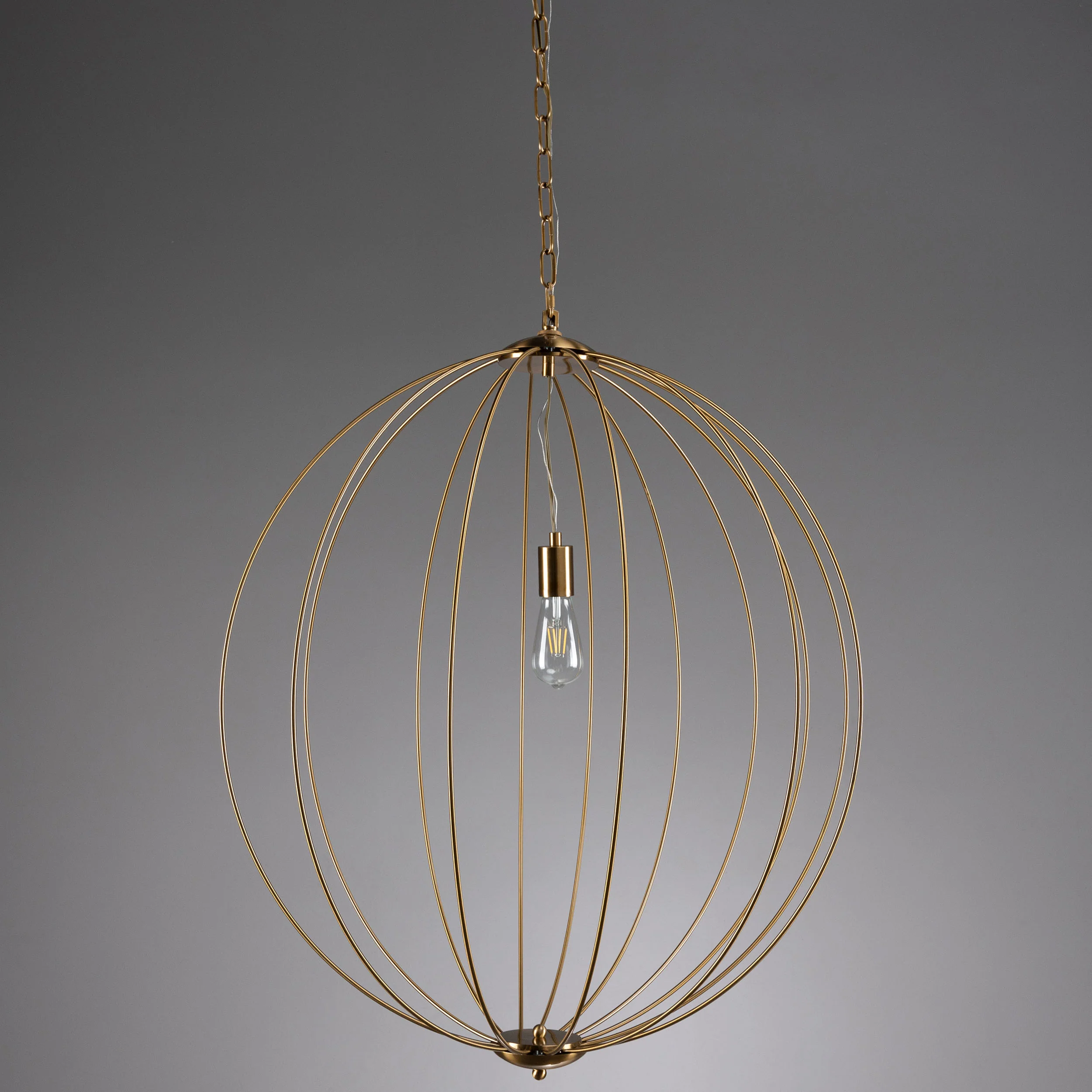 Catherine Round Chandelier, Gold