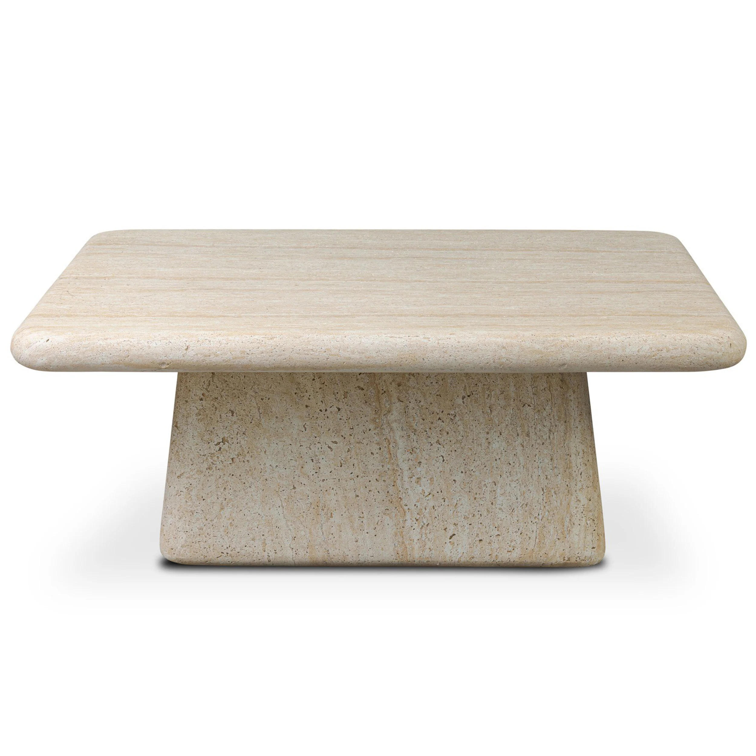 Cava Outdoor Coffee Table, Textured Sand by Four Hands - Image 2