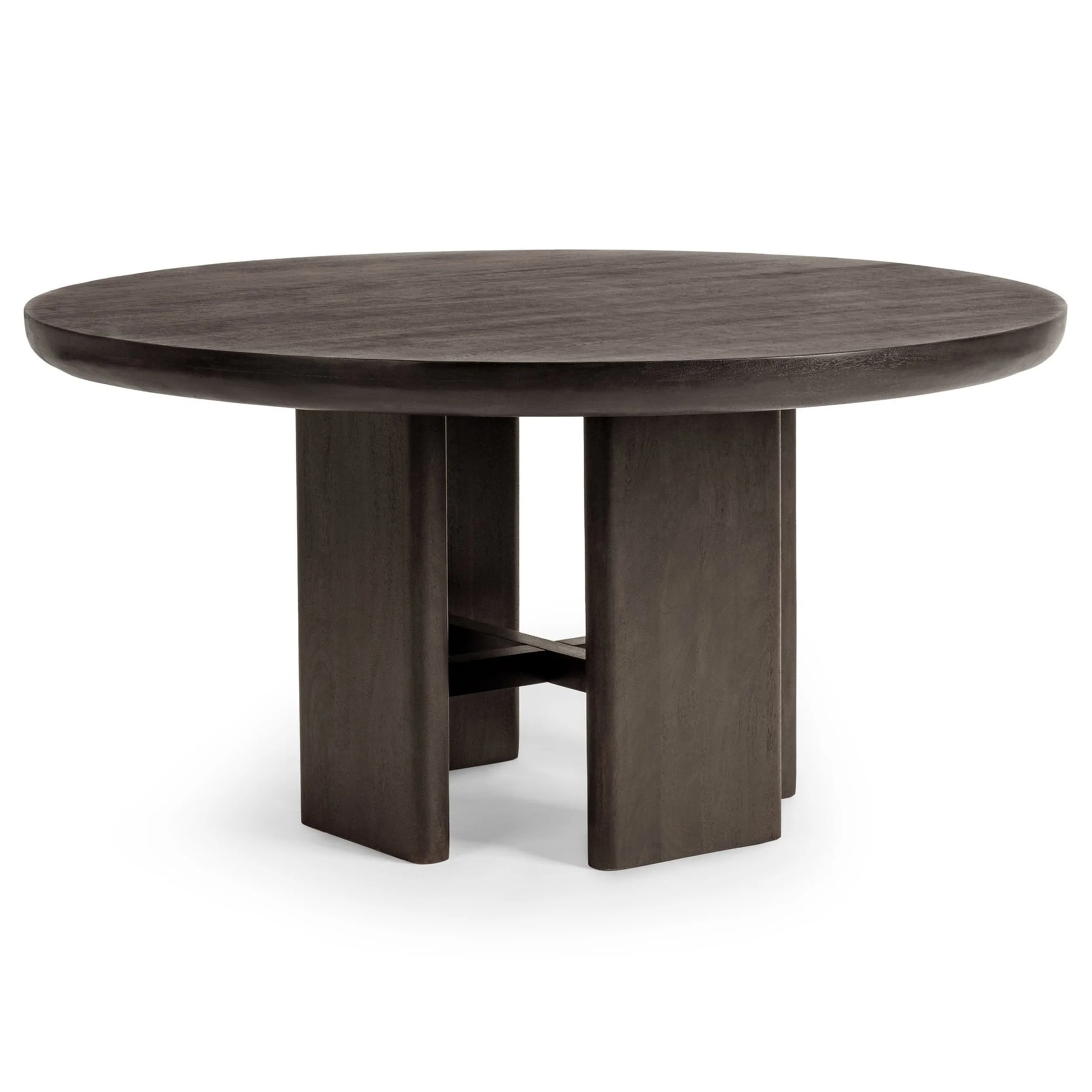 Celadon Round Dining Table, Truffle Roast