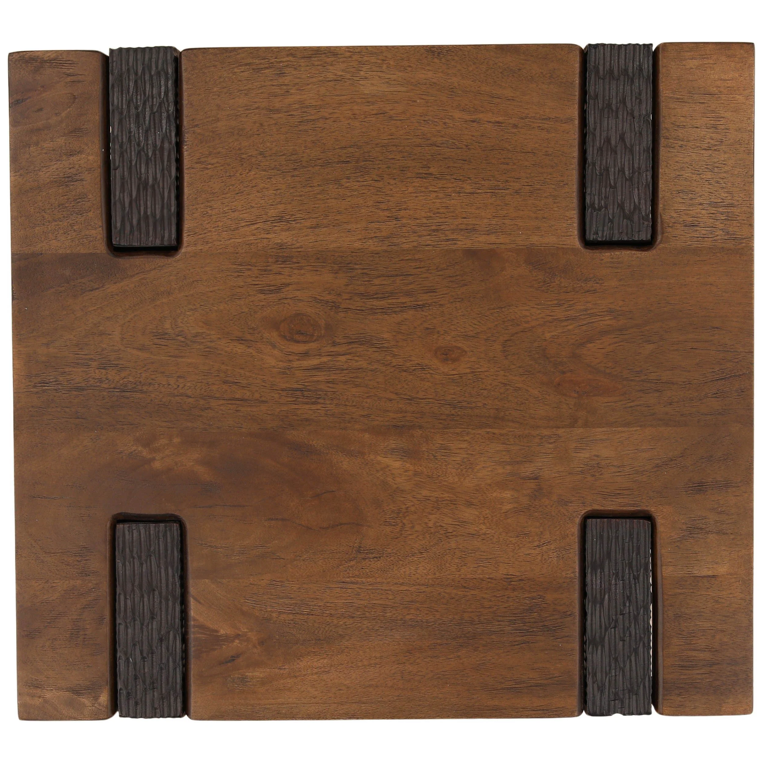 Celestino Side Table, Brown - Image 4
