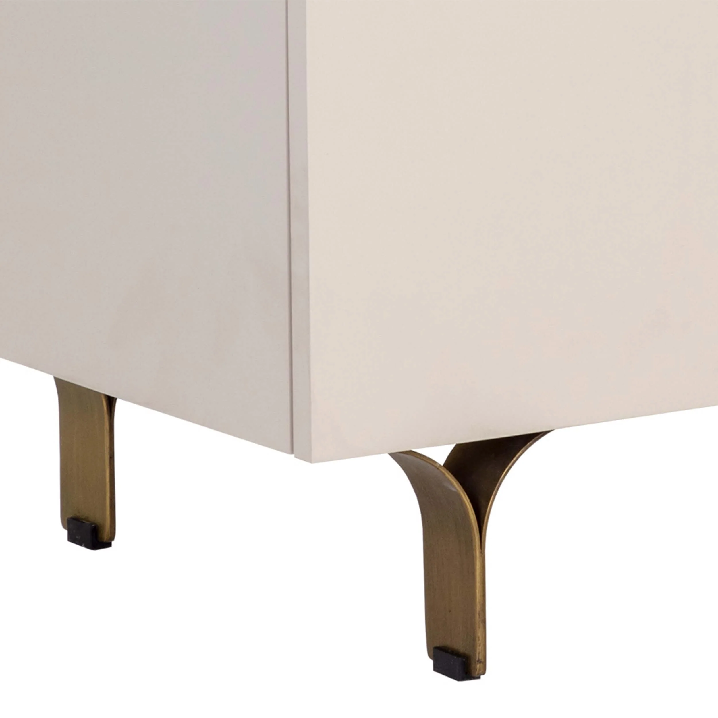Celine Large Nightstand, Cream - Image 4