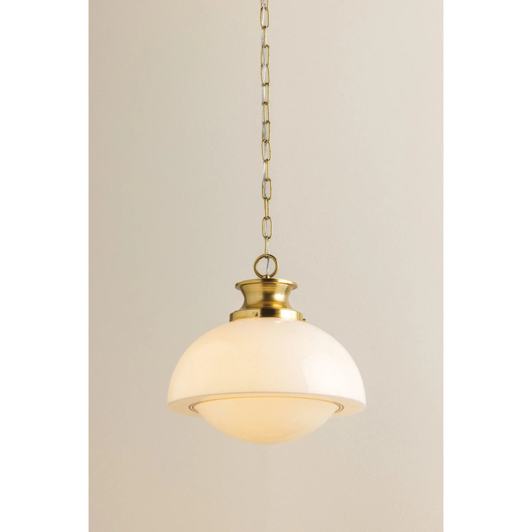 Celine Pendant, Aged Brass - Image 3