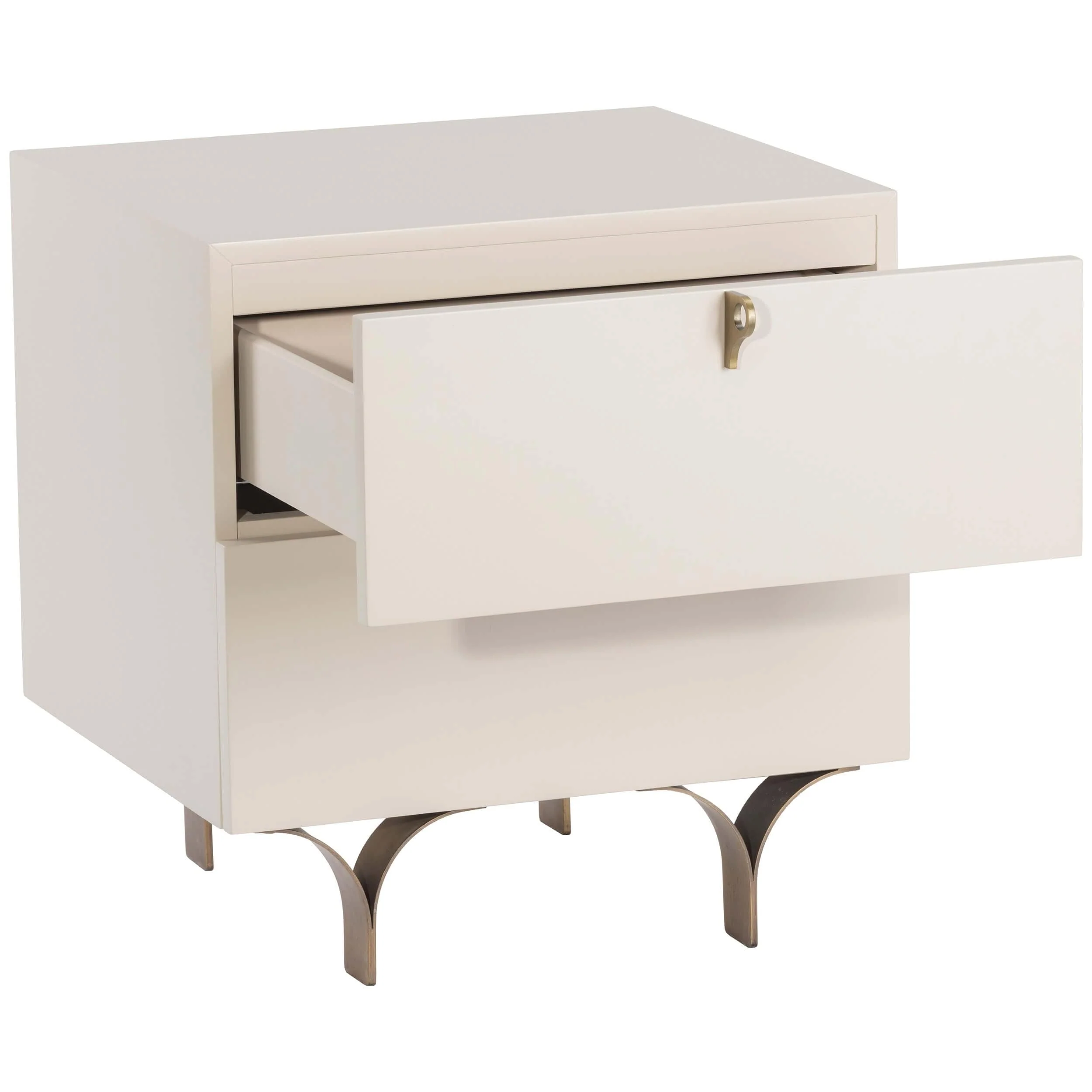 Celine Small Nightstand, Cream - Image 2