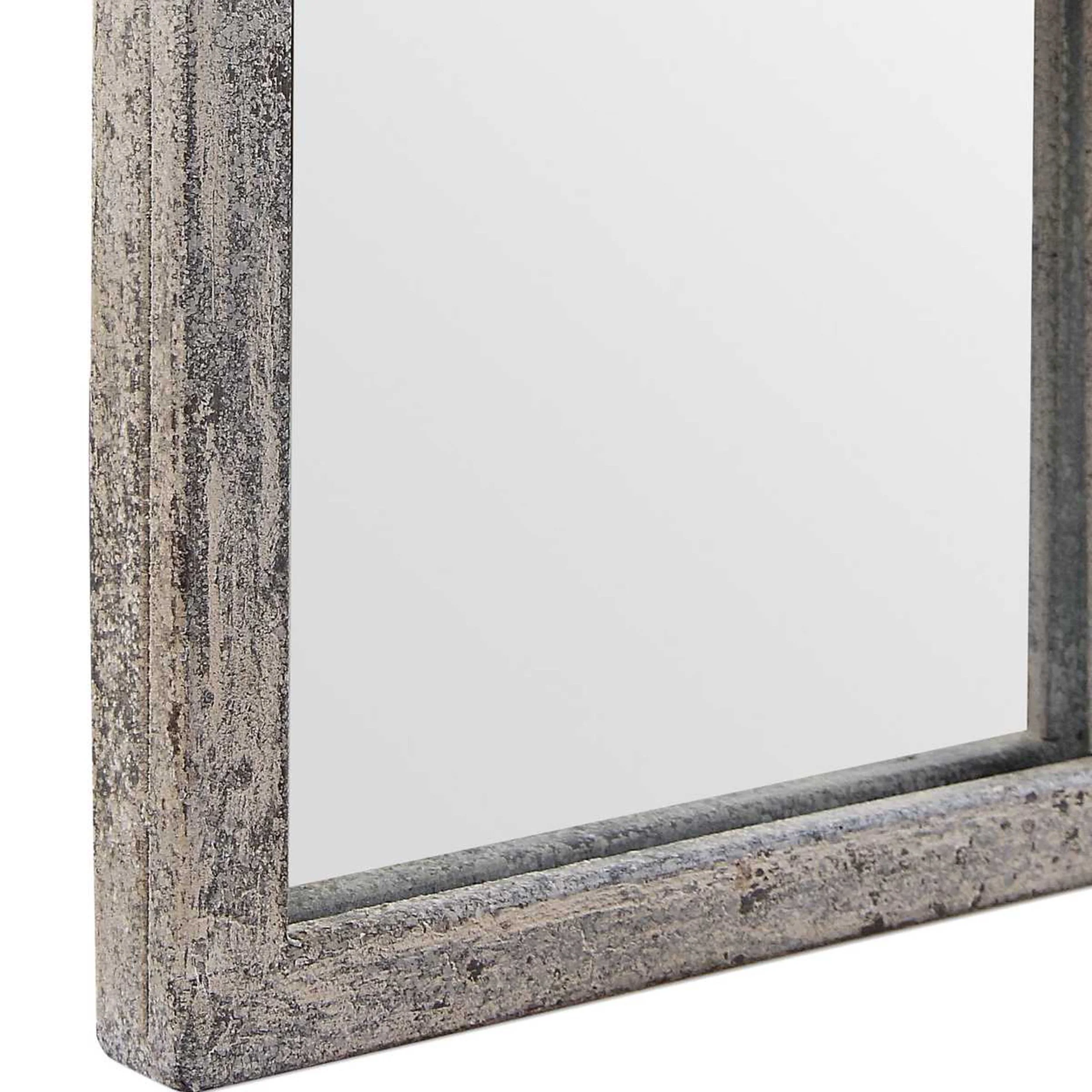 Celment Mirror, Antique Rustic Grey - Image 3