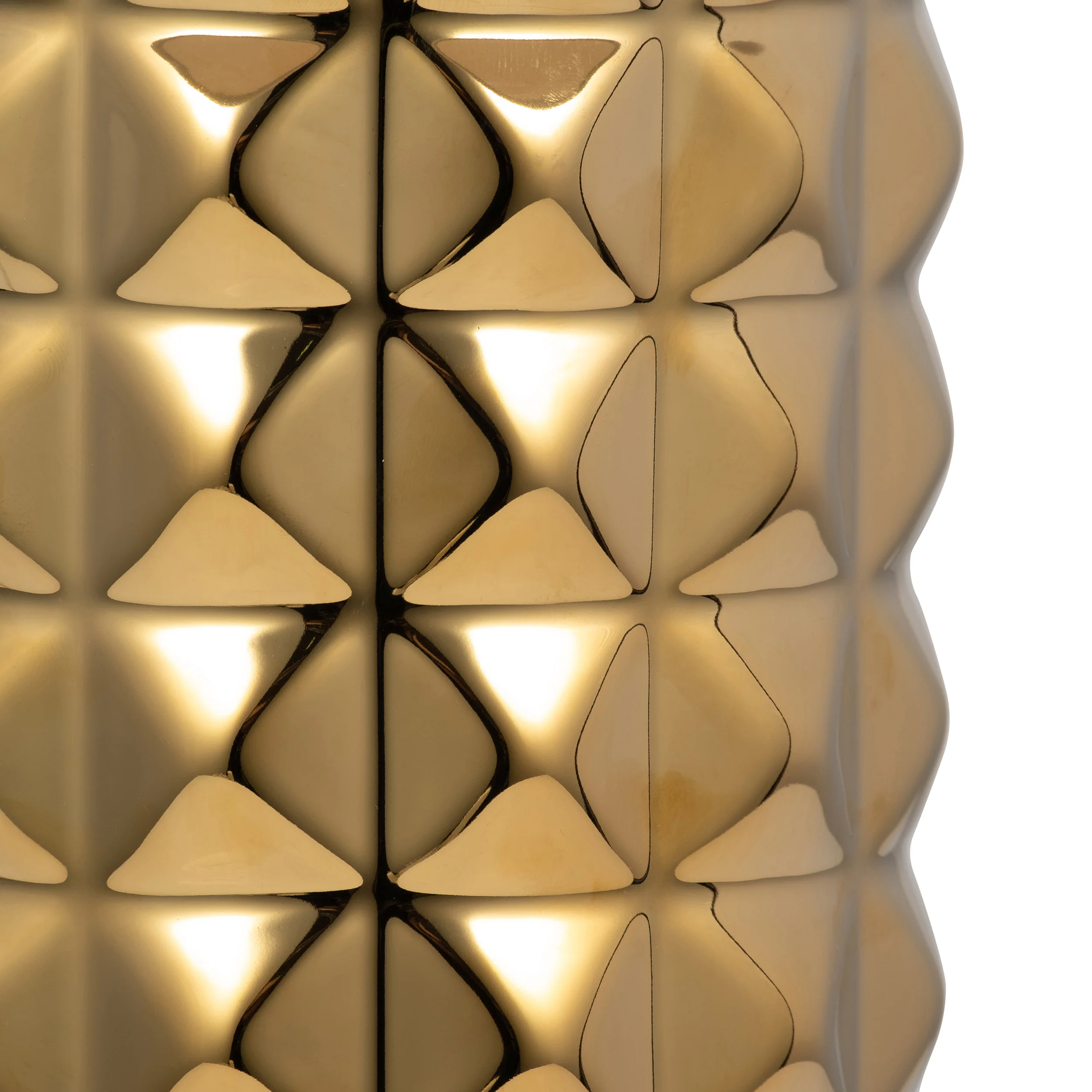 Ceramic Table Lamp, Gold - Image 3