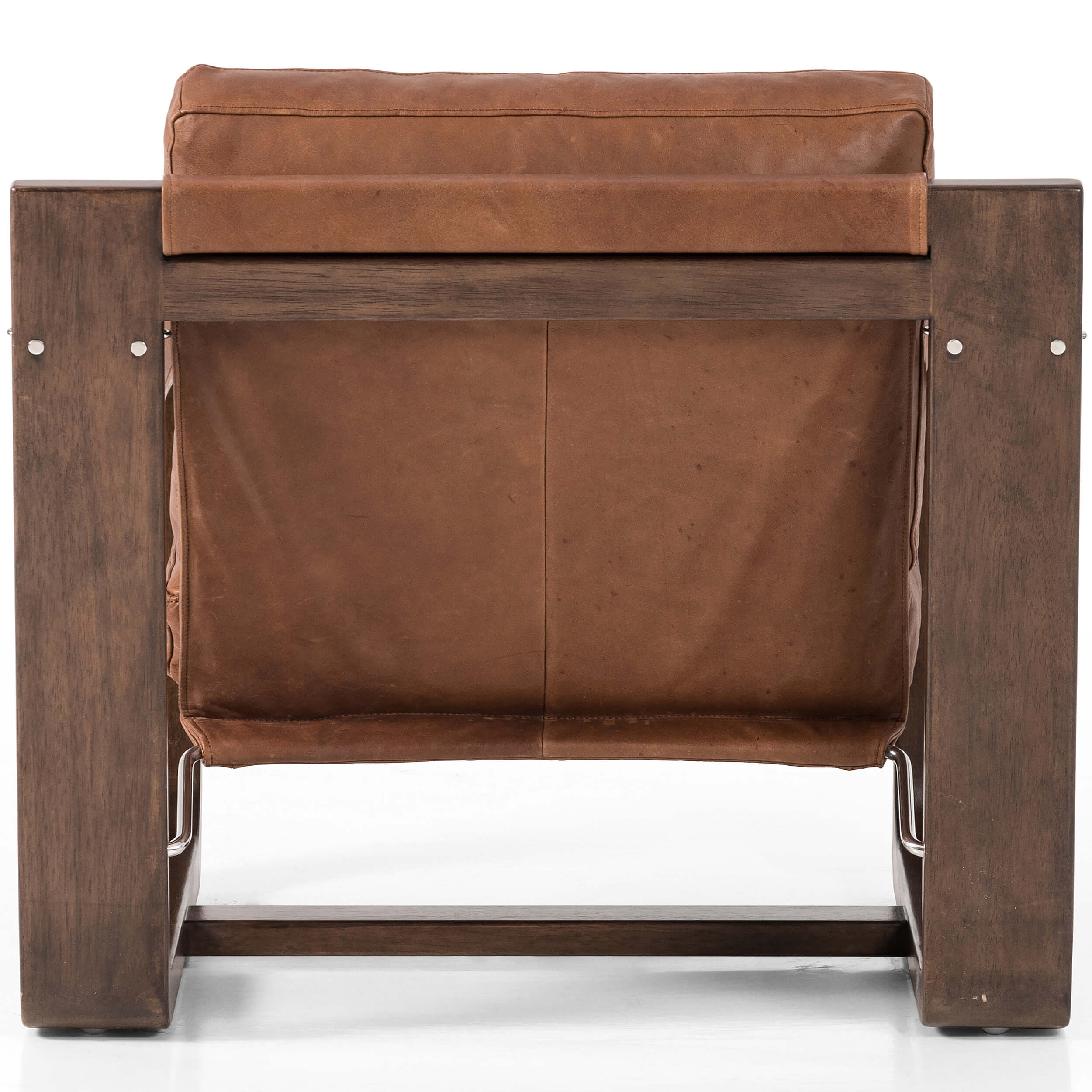 Cesar Leather Chair, Heirloom Sienna by Four Hands - Image 4