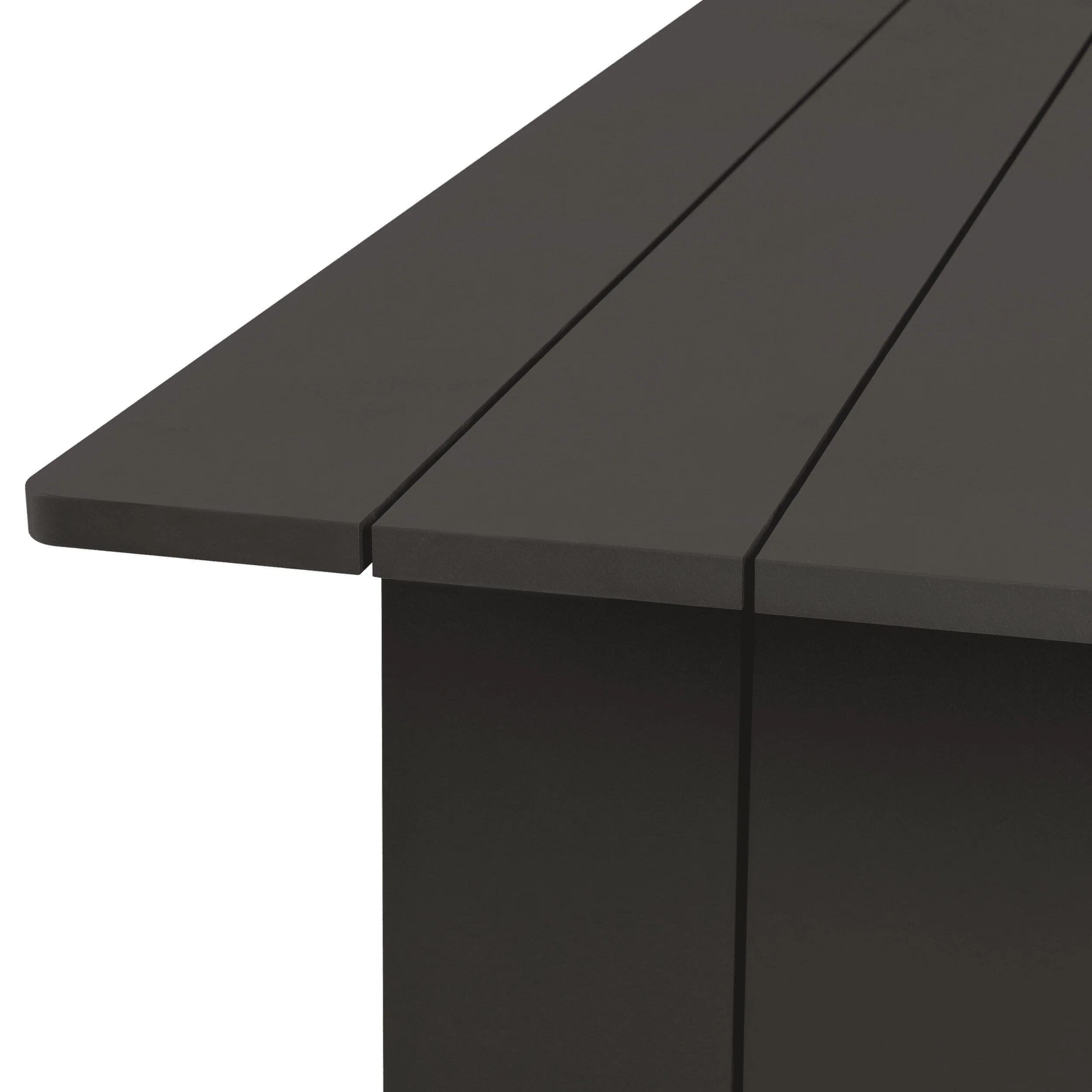 Chapman 92" Outdoor Dining Table, Bronze by Four Hands - Image 6