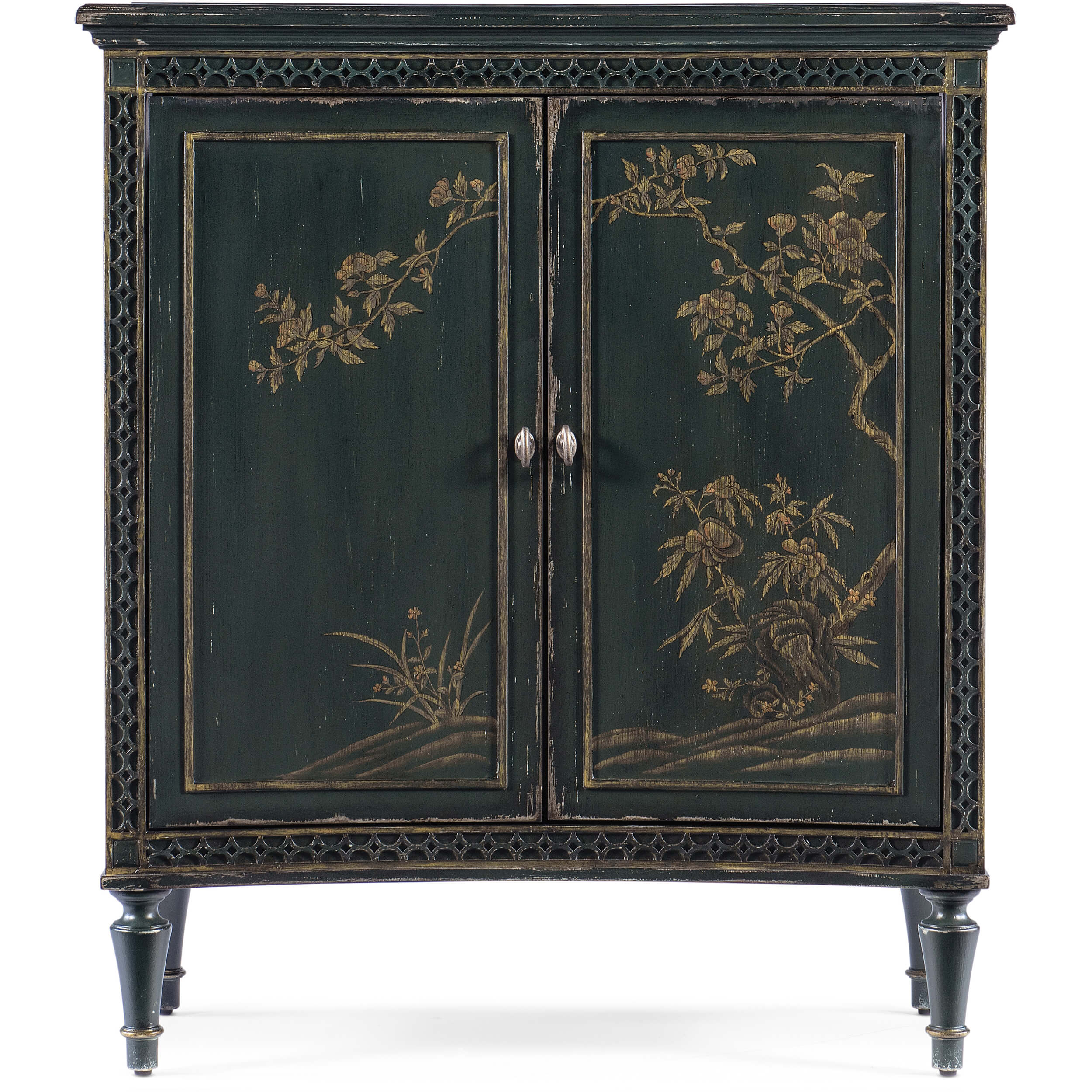 Charleston 2 Door Accent Chest, Charleston Green - Image 2