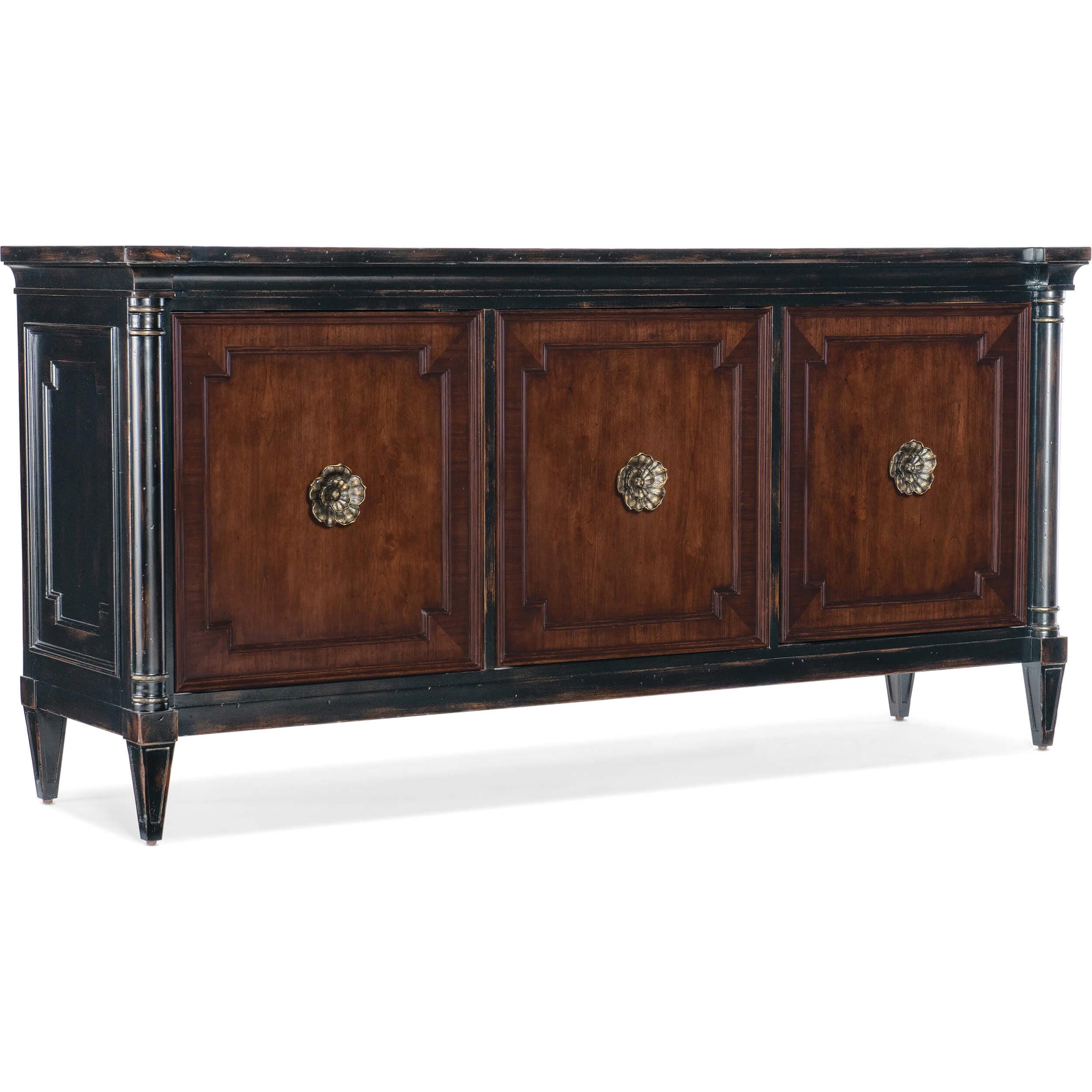 Charleston Entertainment Console, Black Cherry